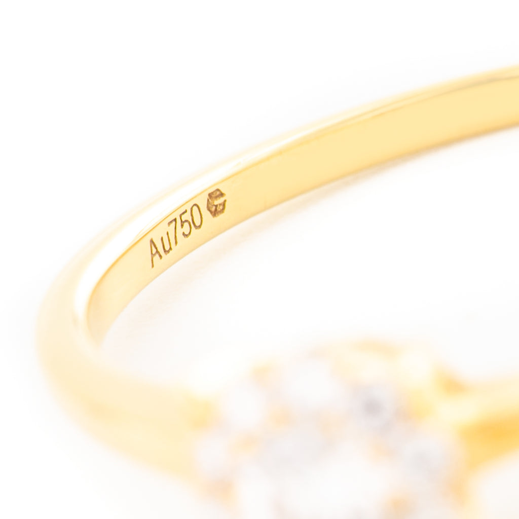 ANILLO FLOR CON DIAMANTES