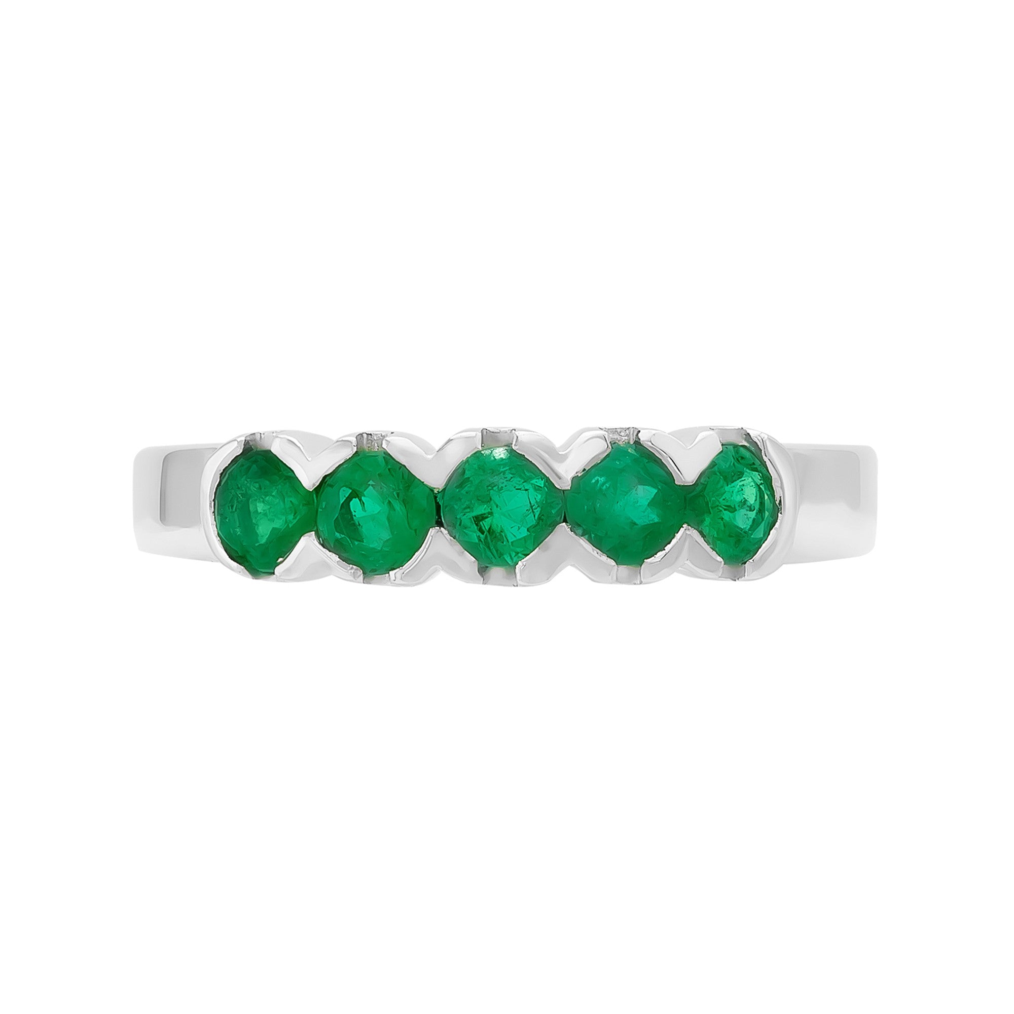ANILLO CON ESMERALDAS