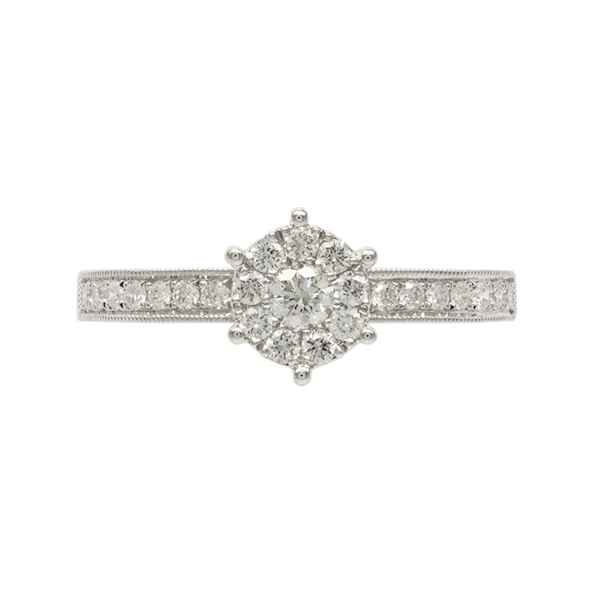 ANILLO DE COMPROMISO CON DIAMANTES