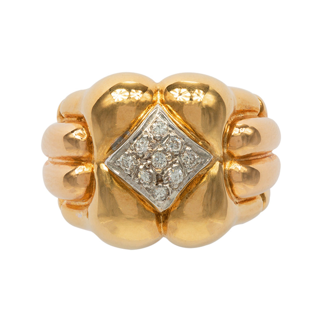 ARGOLLA CON DIAMANTES