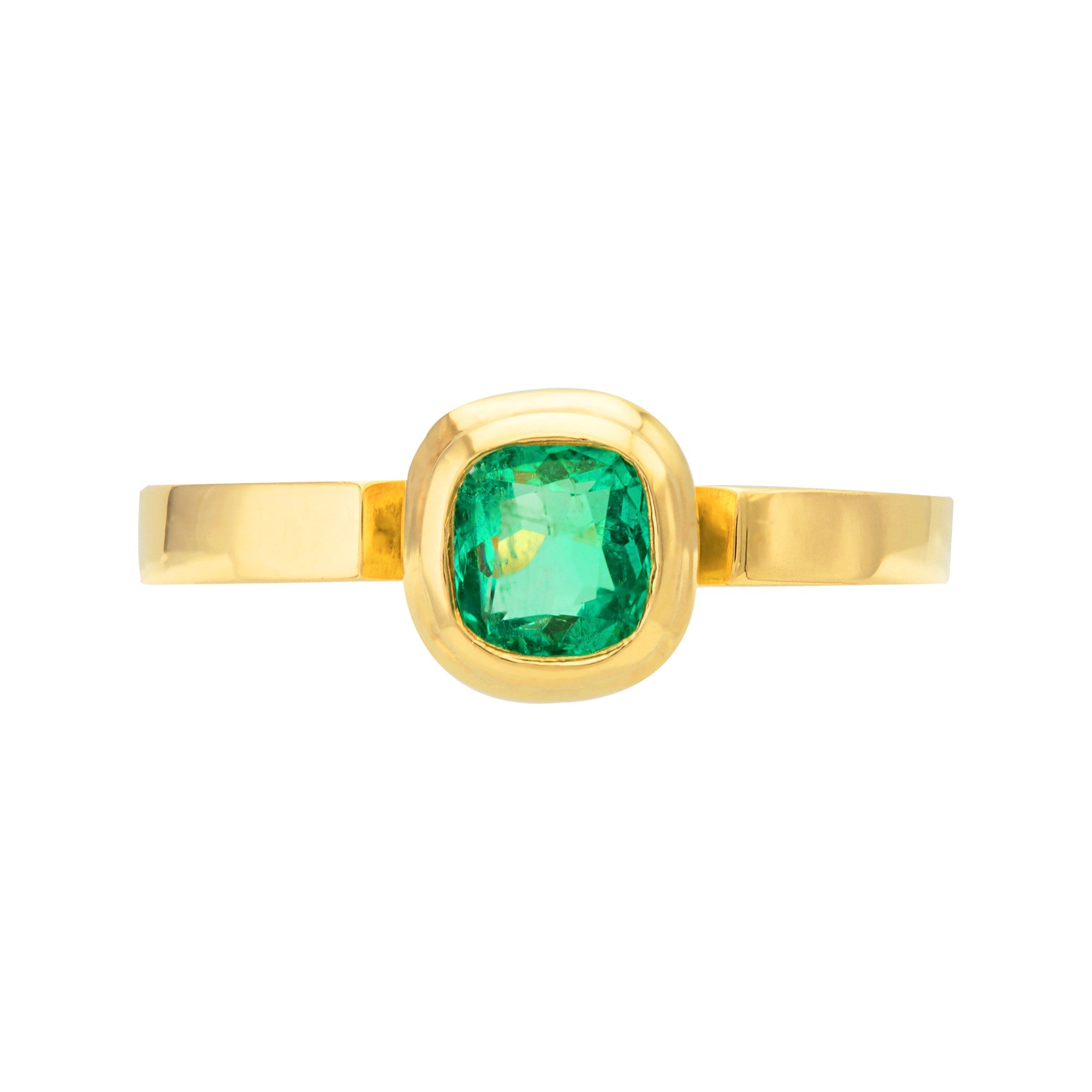 ANILLO CON ESMERALDA