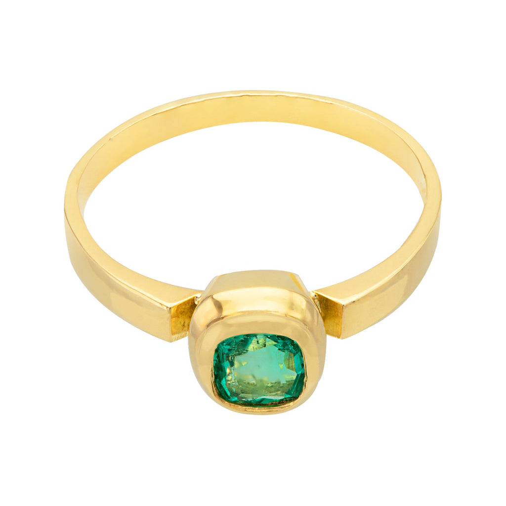 ANILLO CON ESMERALDA