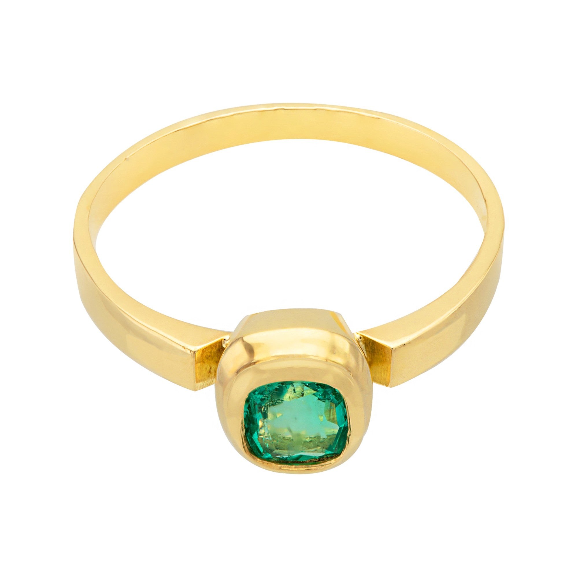 ANILLO CON ESMERALDA
