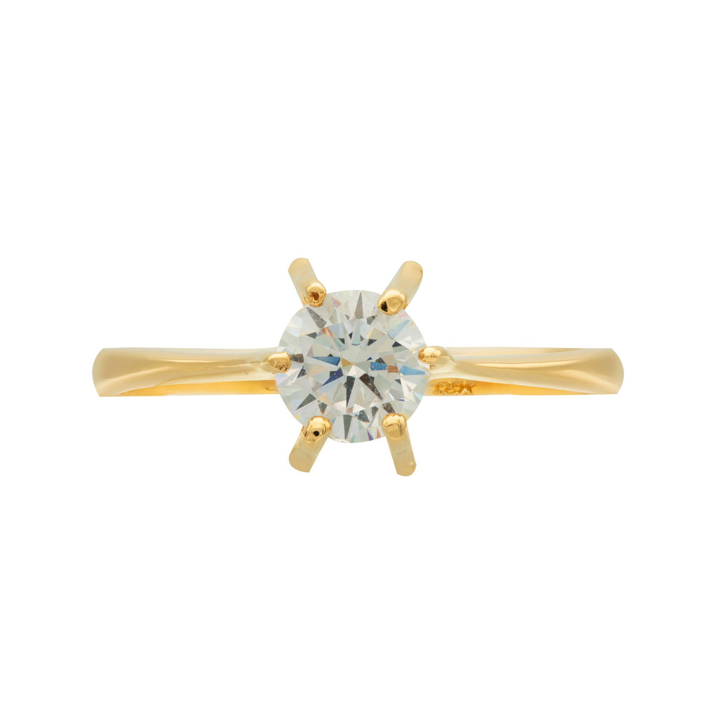 ANILLO DE COMPROMISO CON ZIRCÓN