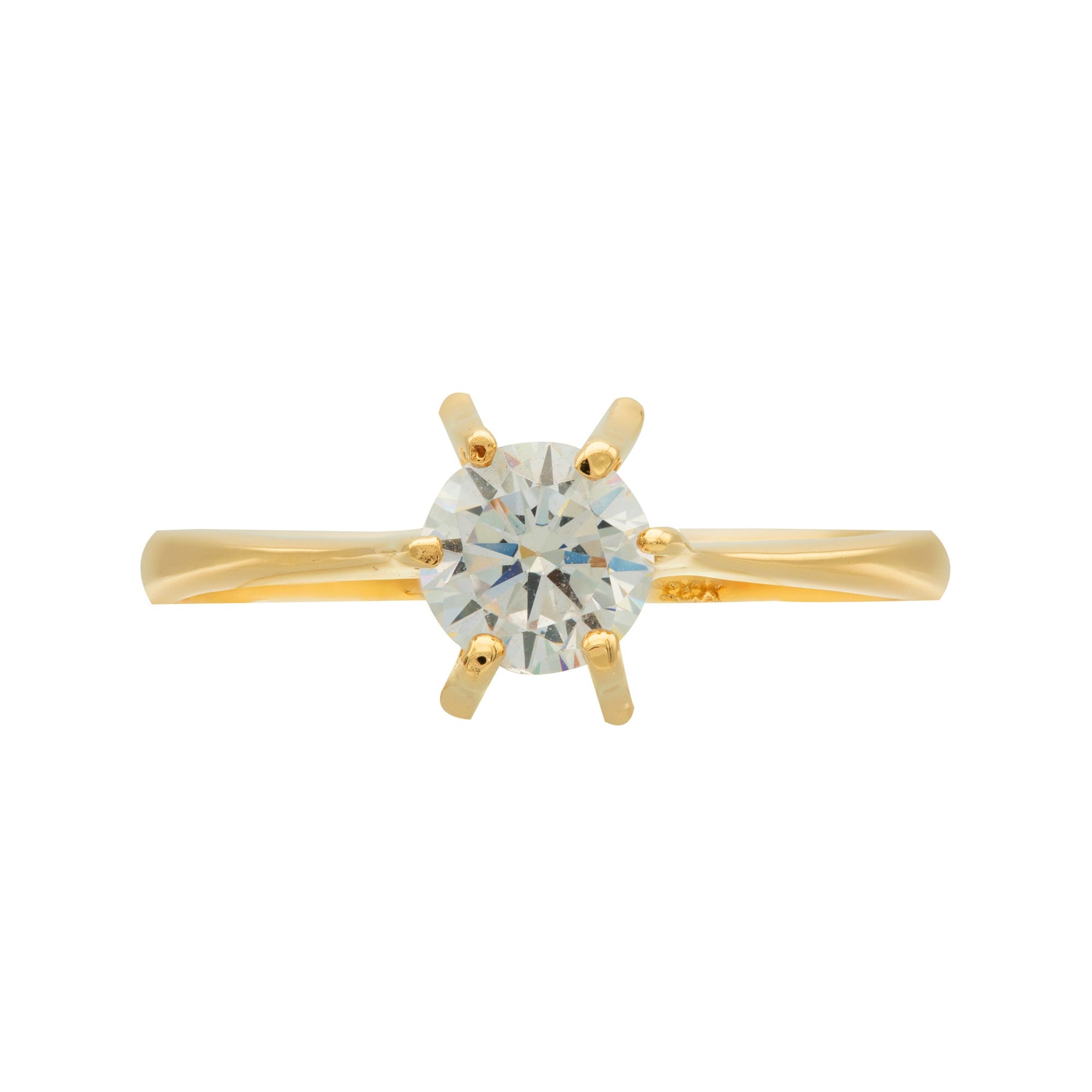 ANILLO DE COMPROMISO CON ZIRCÓN