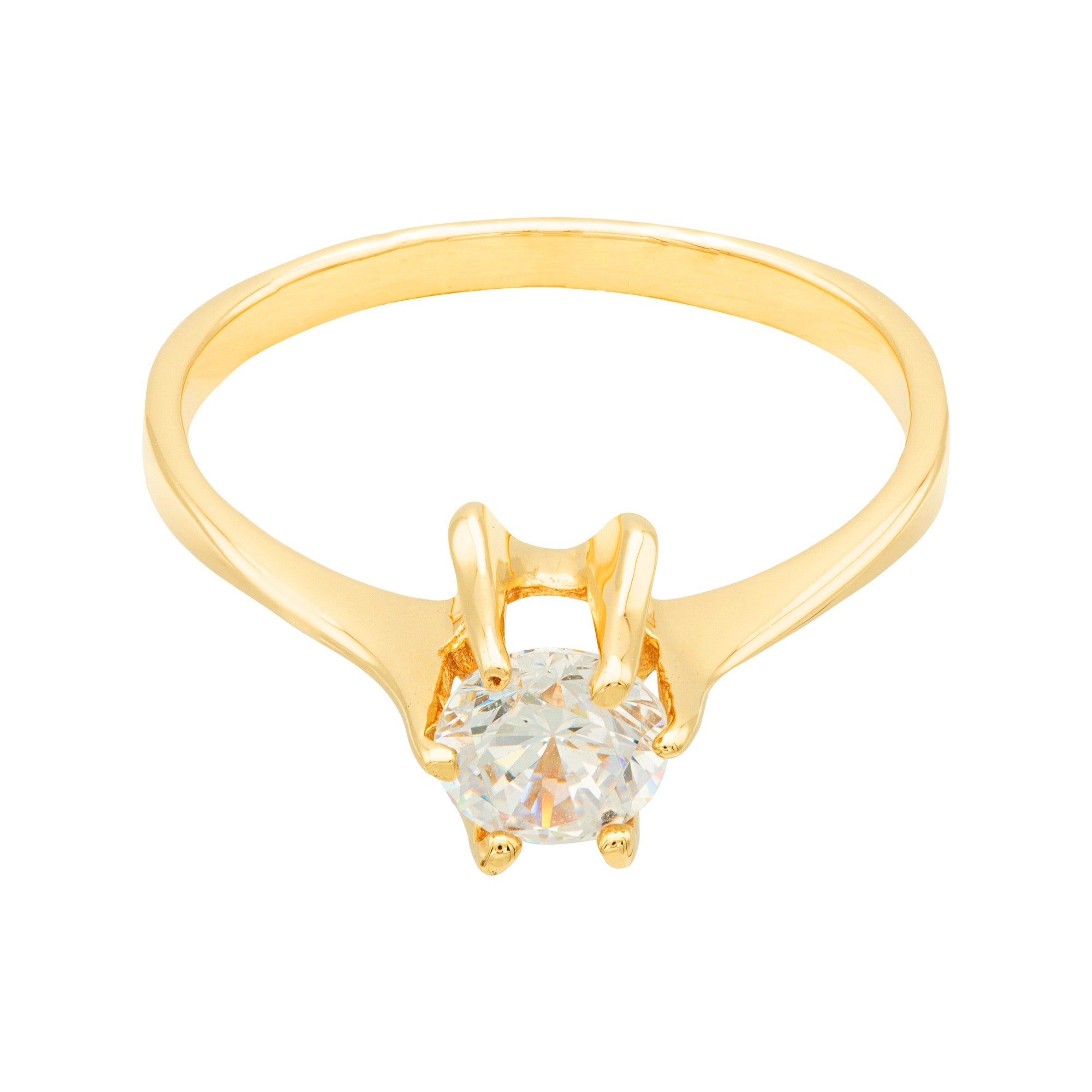 ANILLO DE COMPROMISO CON ZIRCÓN