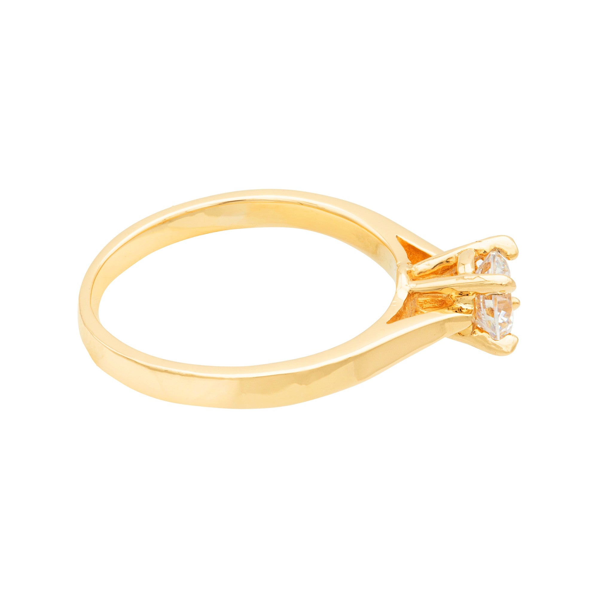 ANILLO DE COMPROMISO CON ZIRCÓN