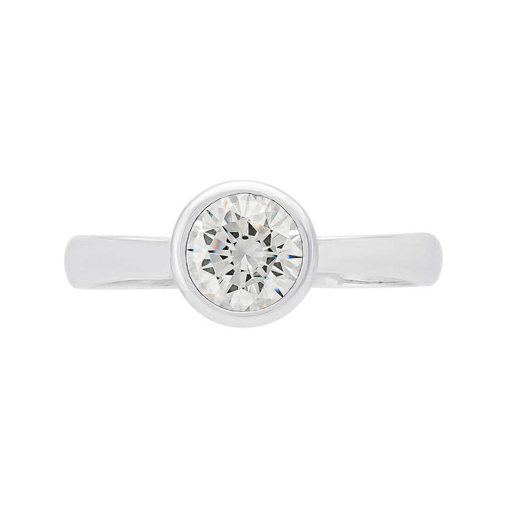 ANILLO DE COMPROMISO CON ZIRCÓN