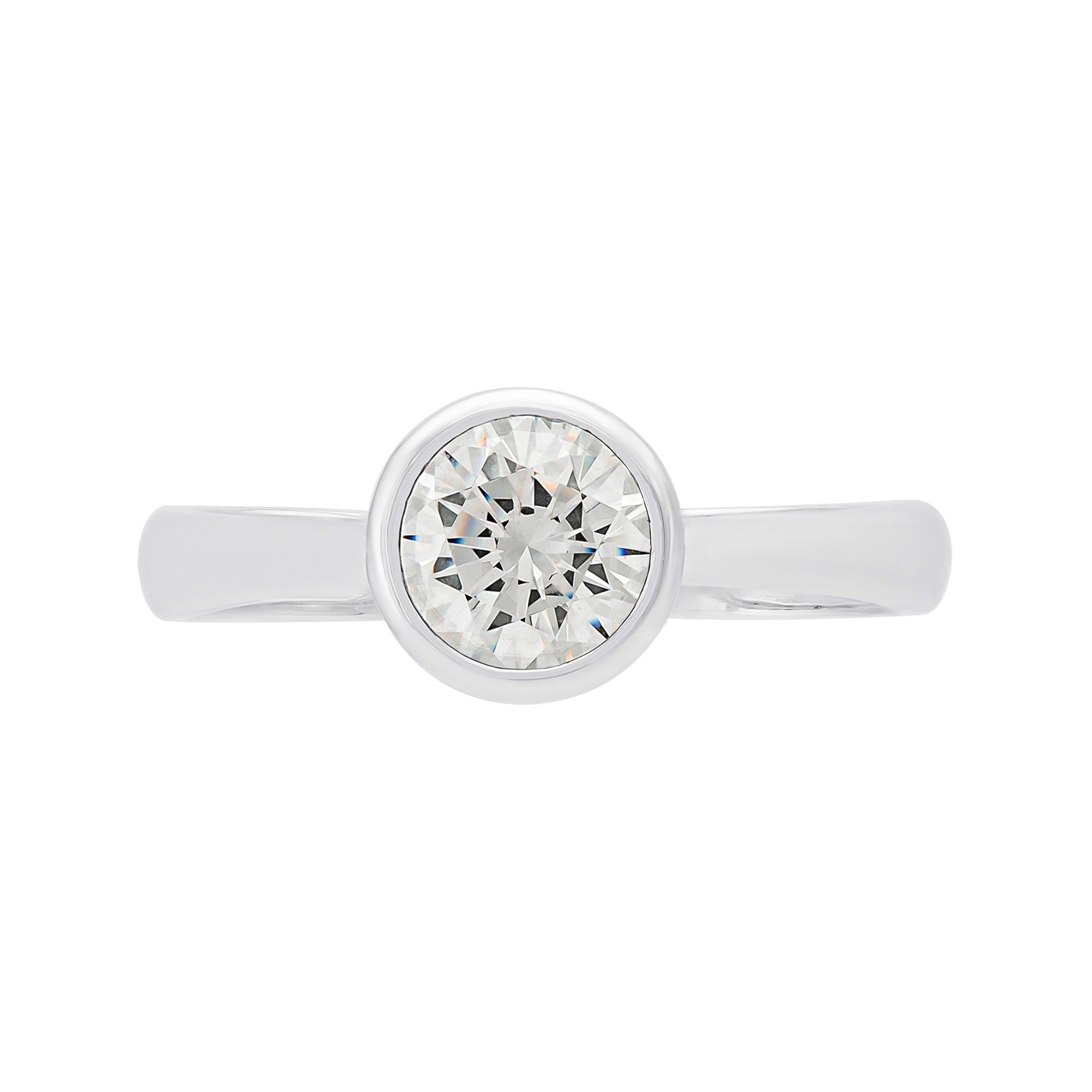 ANILLO DE COMPROMISO CON ZIRCÓN