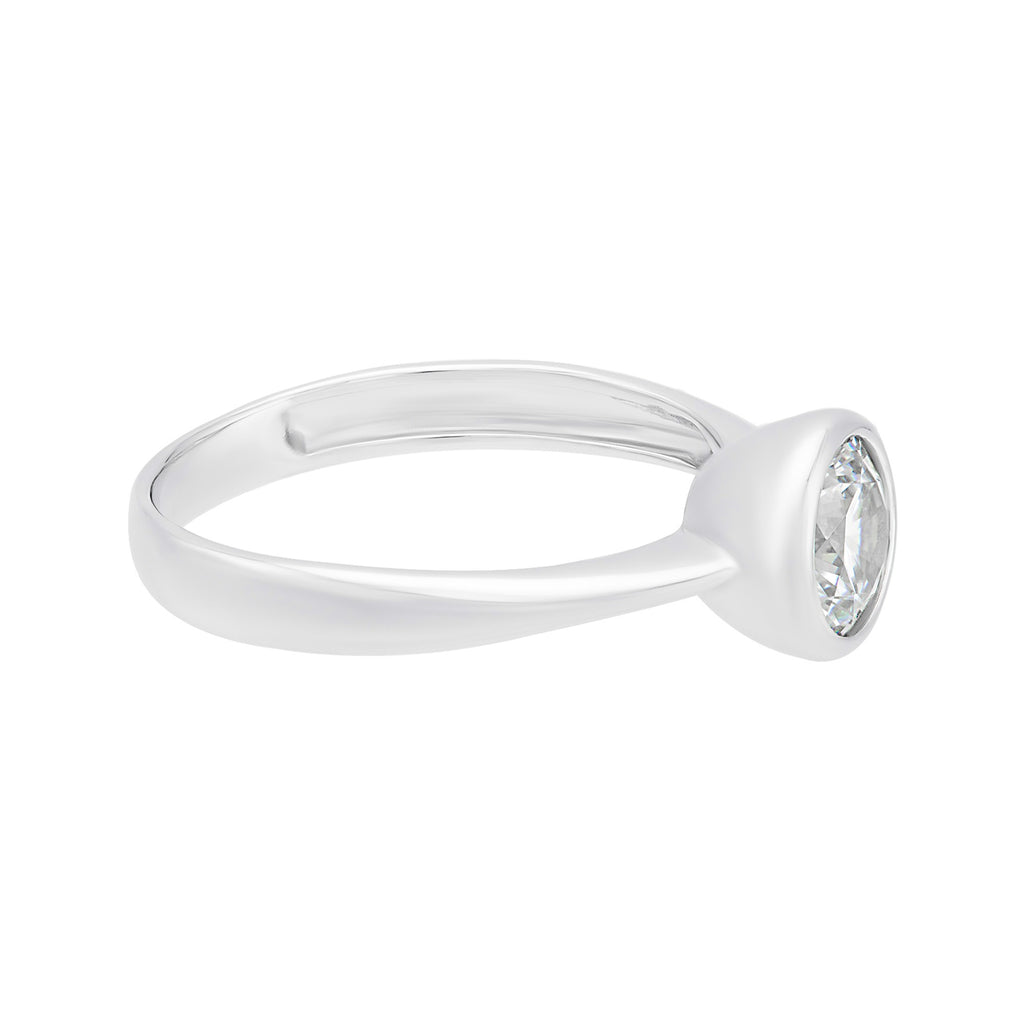 ANILLO DE COMPROMISO CON ZIRCÓN