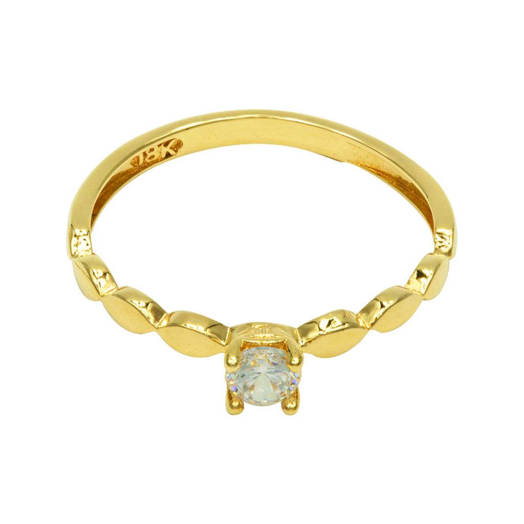 ANILLO DE COMPROMISO CON ZIRCÓN