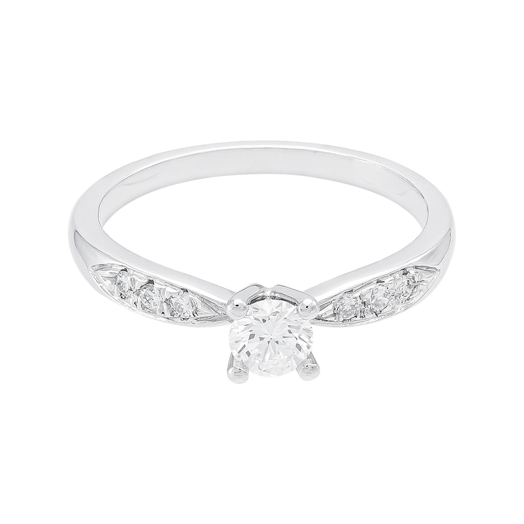 ANILLO DE COMPROMISO CON DIAMANTES