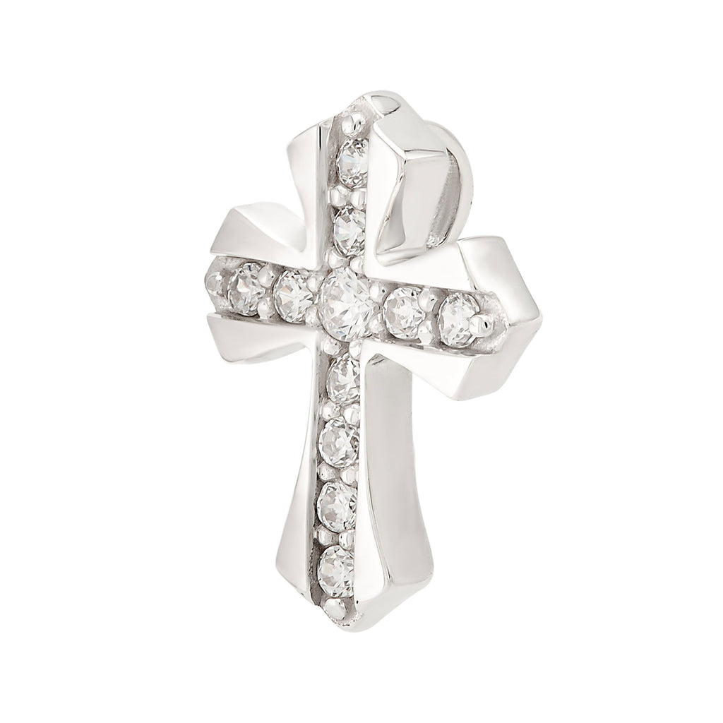 CRUZ FLORIANA CON ZIRCONES