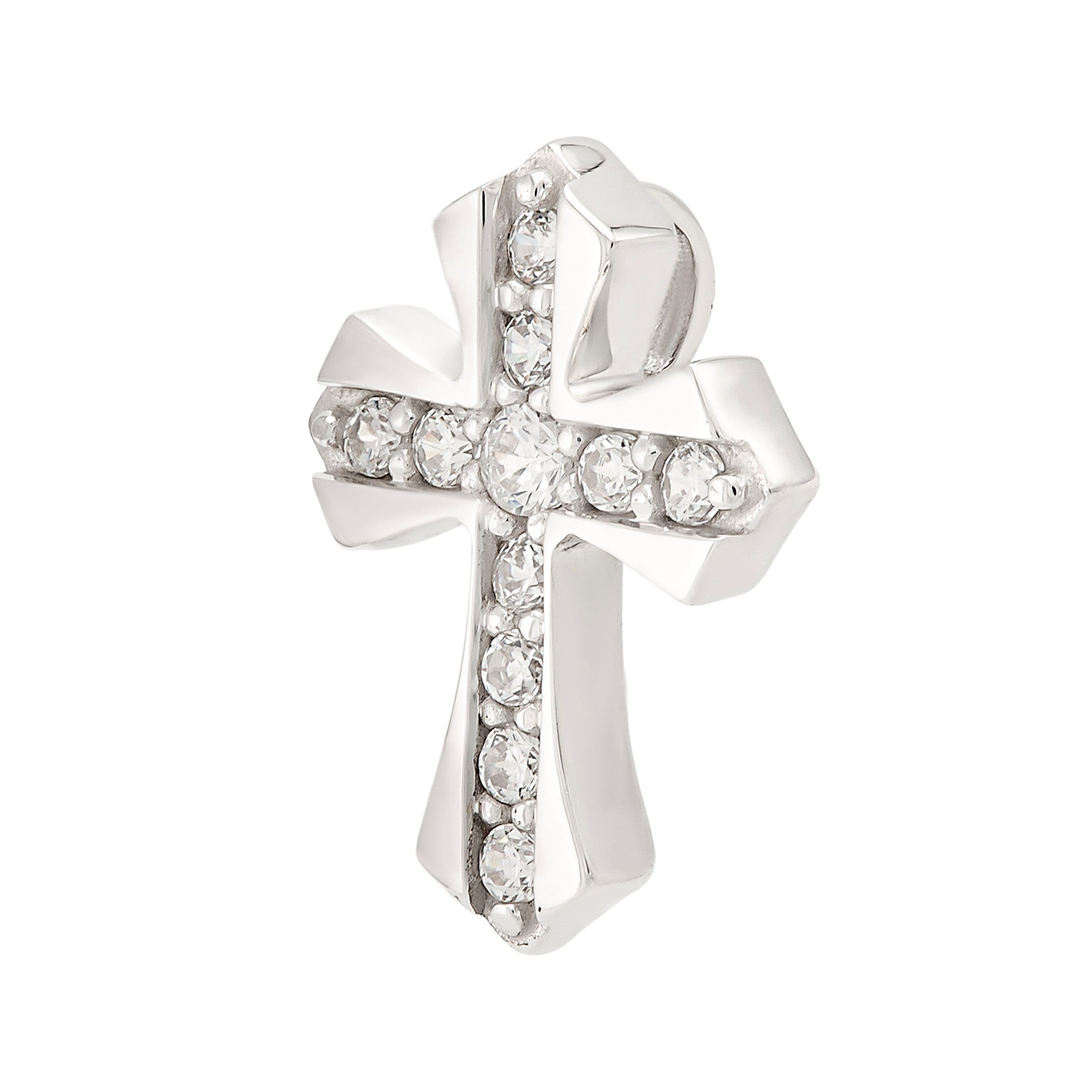 CRUZ FLORIANA CON ZIRCONES