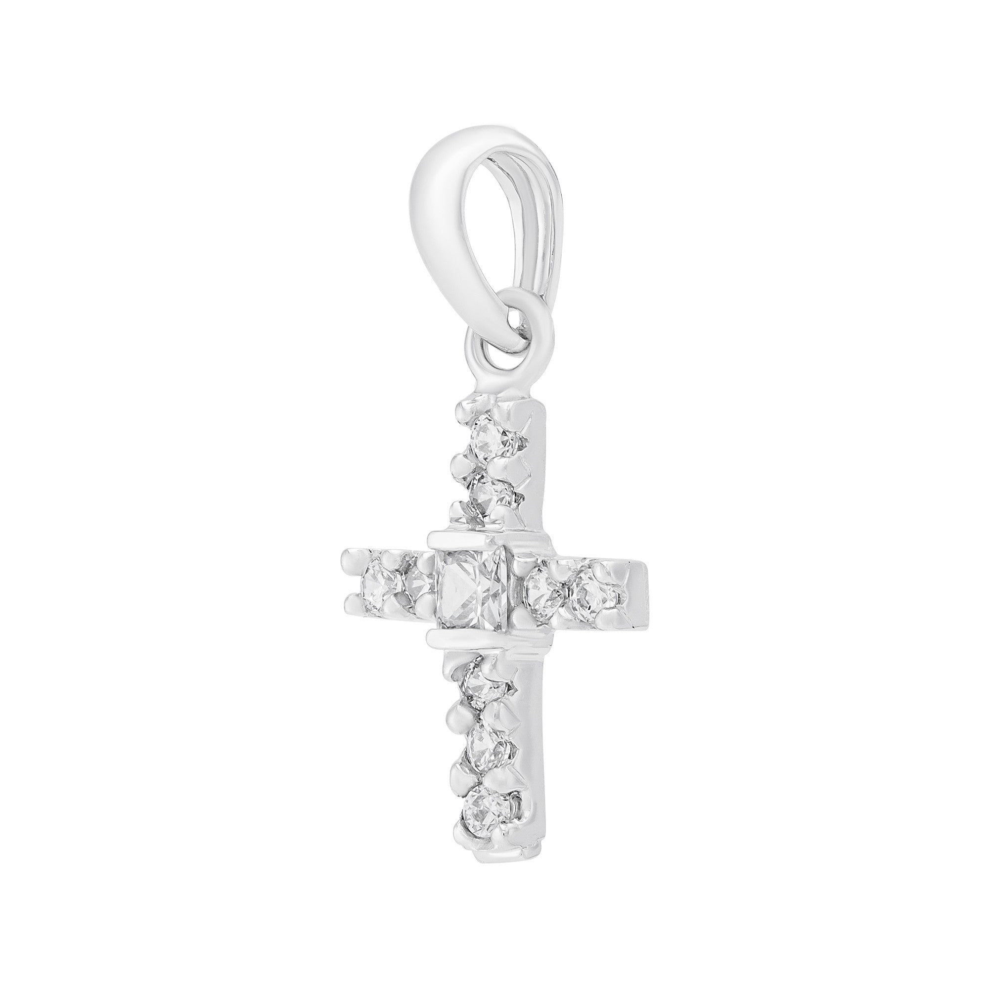 CRUZ LATINA MINI CON ZIRCONES