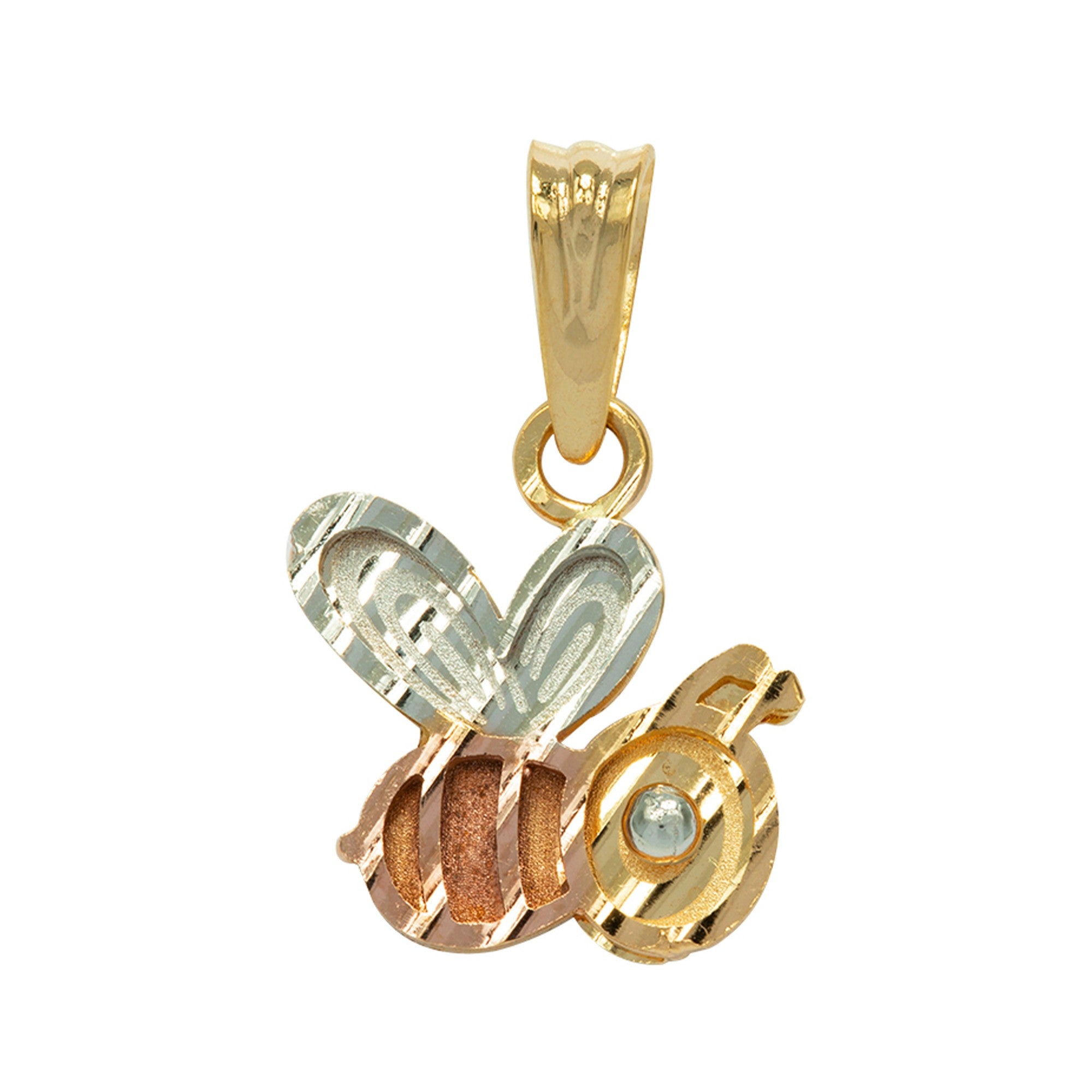 DIJE ABEJA DIAMANTADA