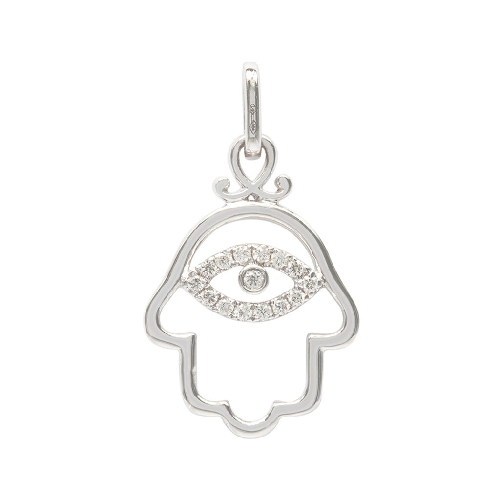 MANO DE HAMSA CON DIAMANTES