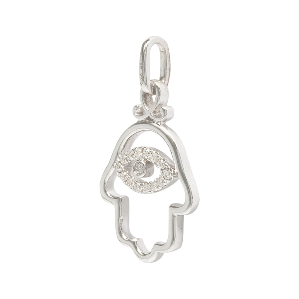 MANO DE HAMSA CON DIAMANTES