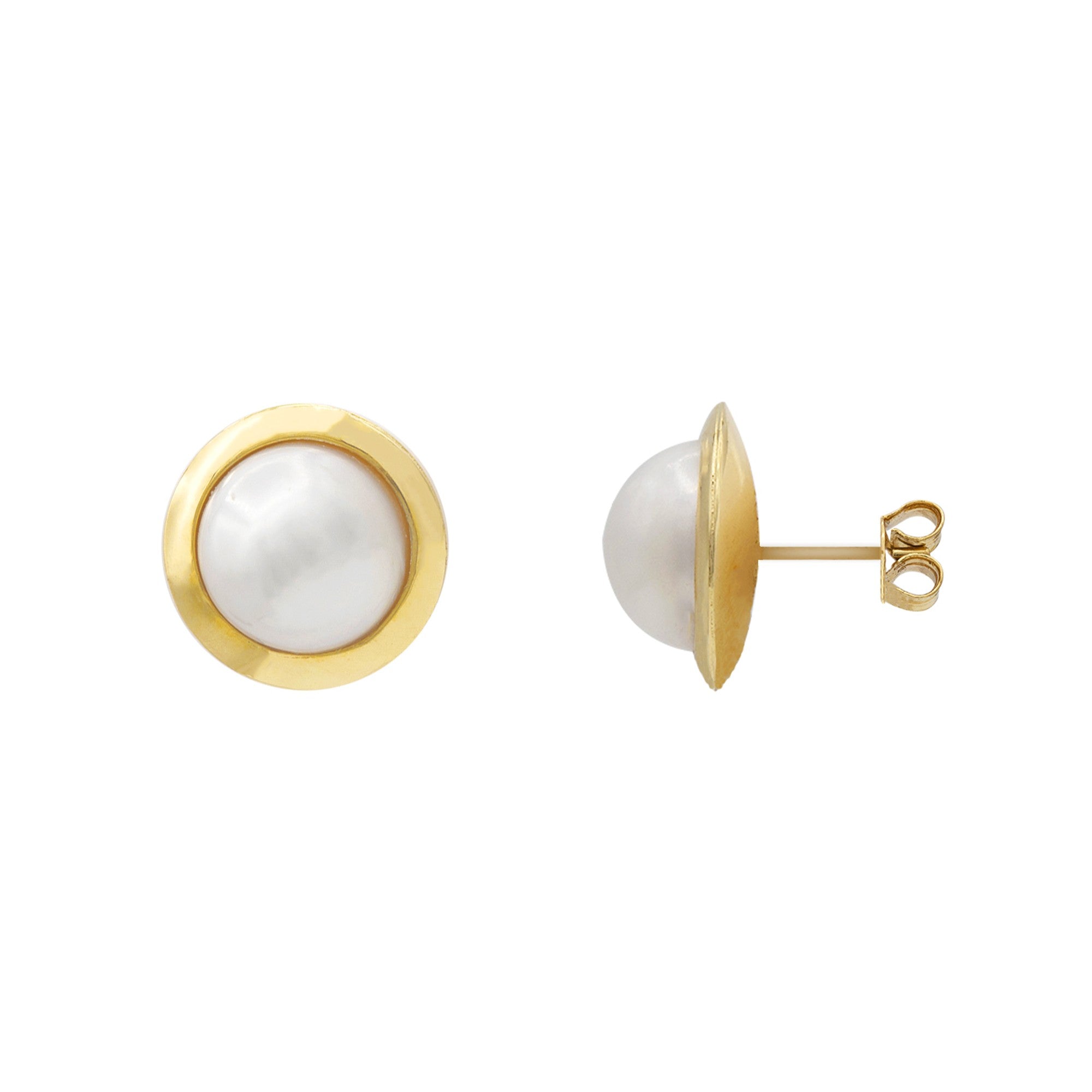 ARETES BISEL PERLA