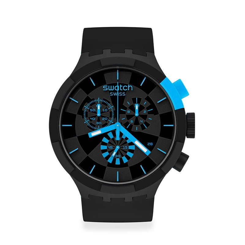 Reloj Swatch Checkpoint Blue SB02B401 Caballero