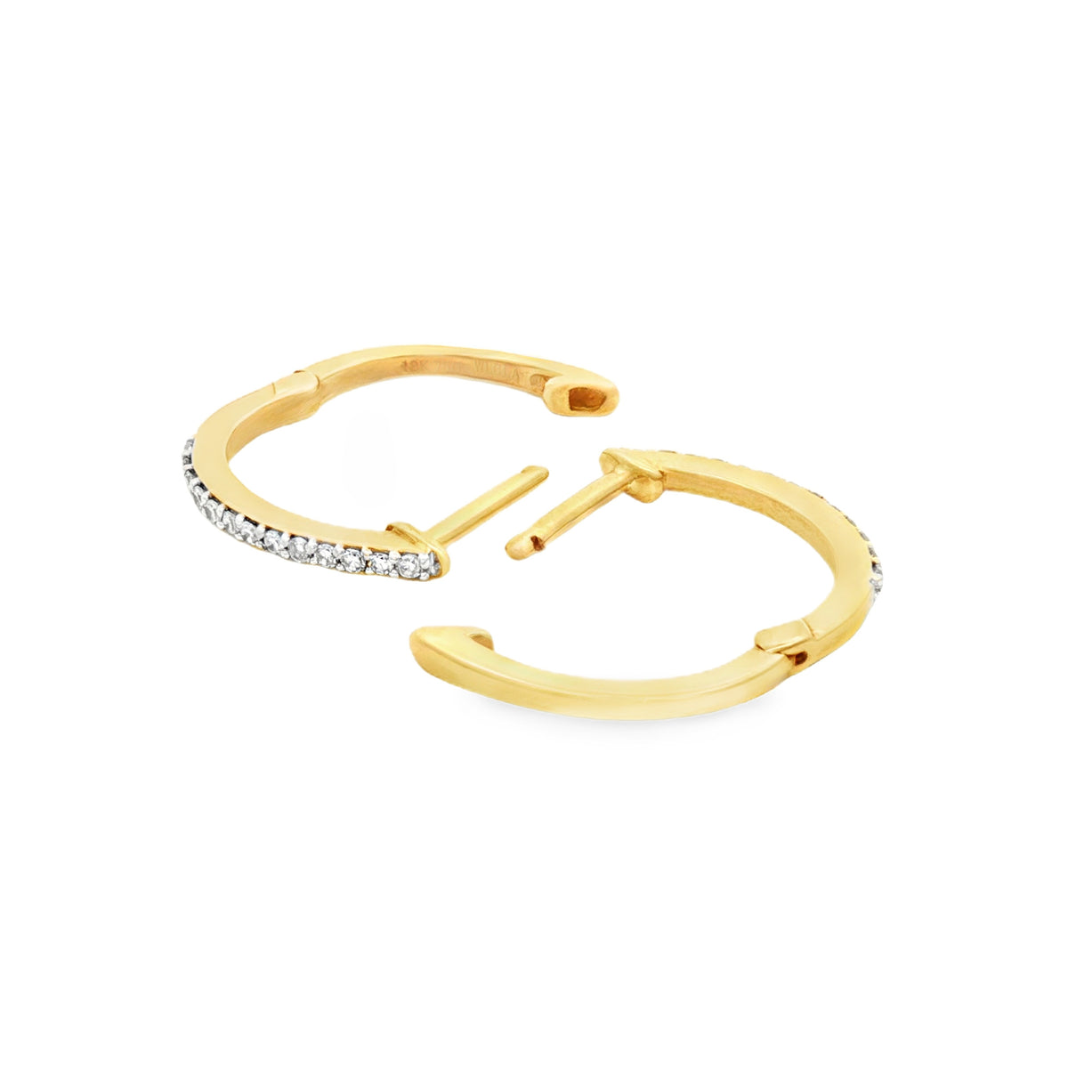 CANDONGAS OVALADAS CON DIAMANTES