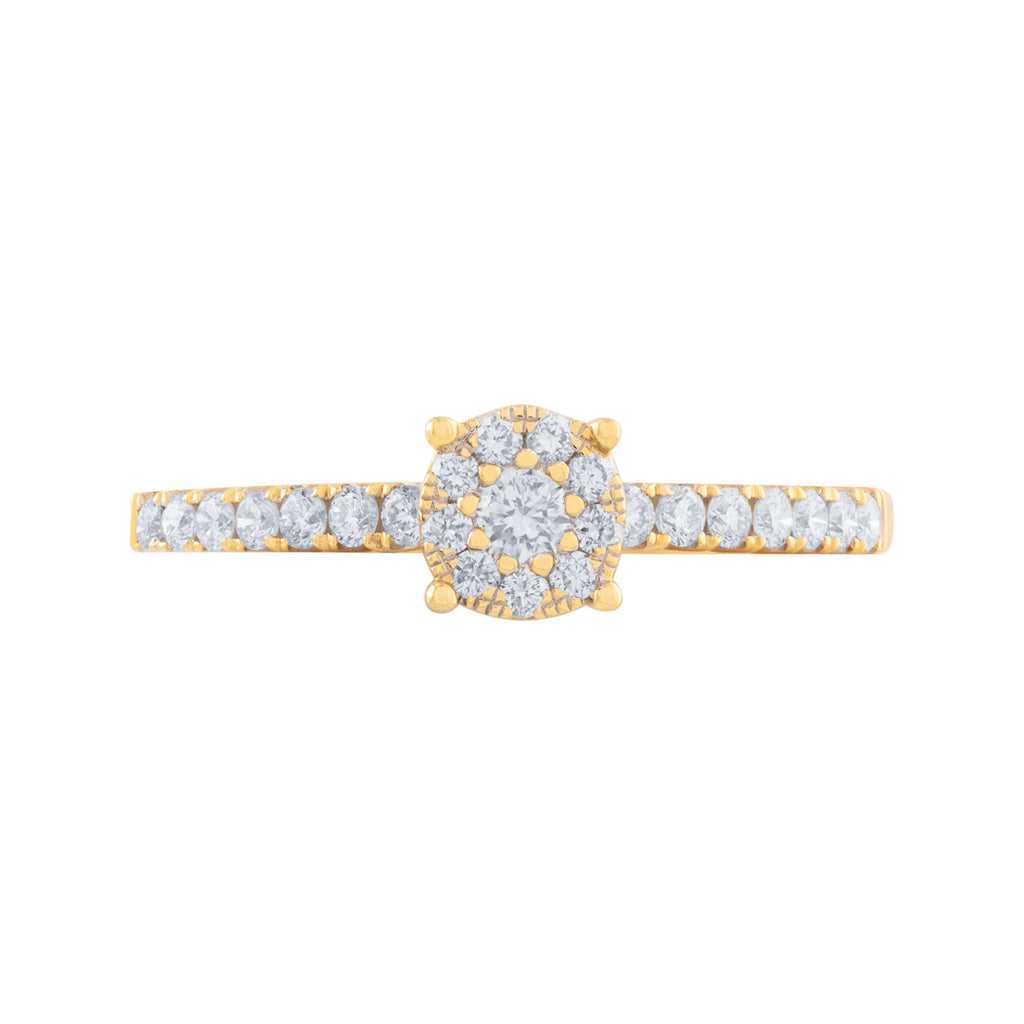 ANILLO DE COMPROMISO CON DIAMANTES