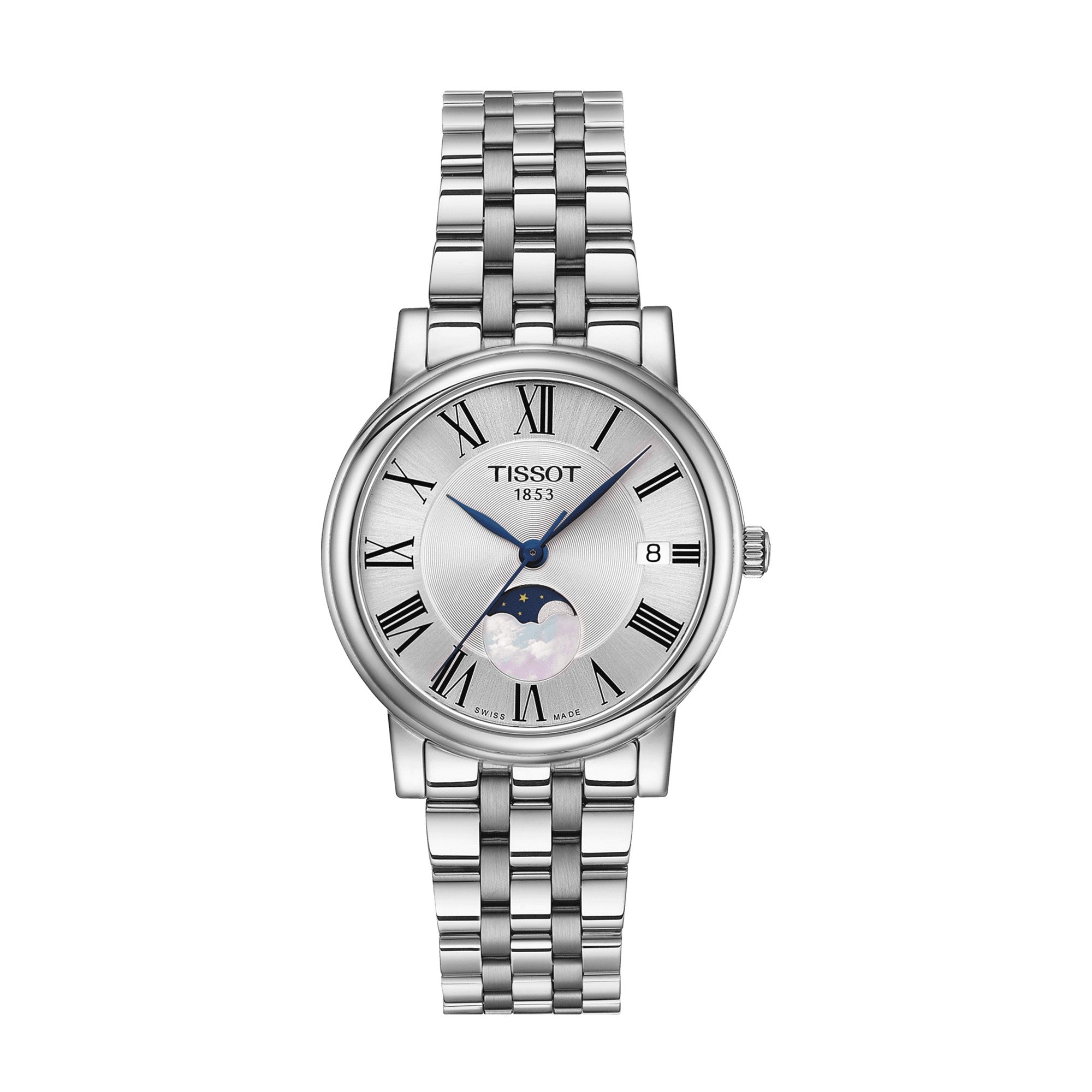 Reloj Tissot Carson Premium Moonphaset 1222231103300 Dama