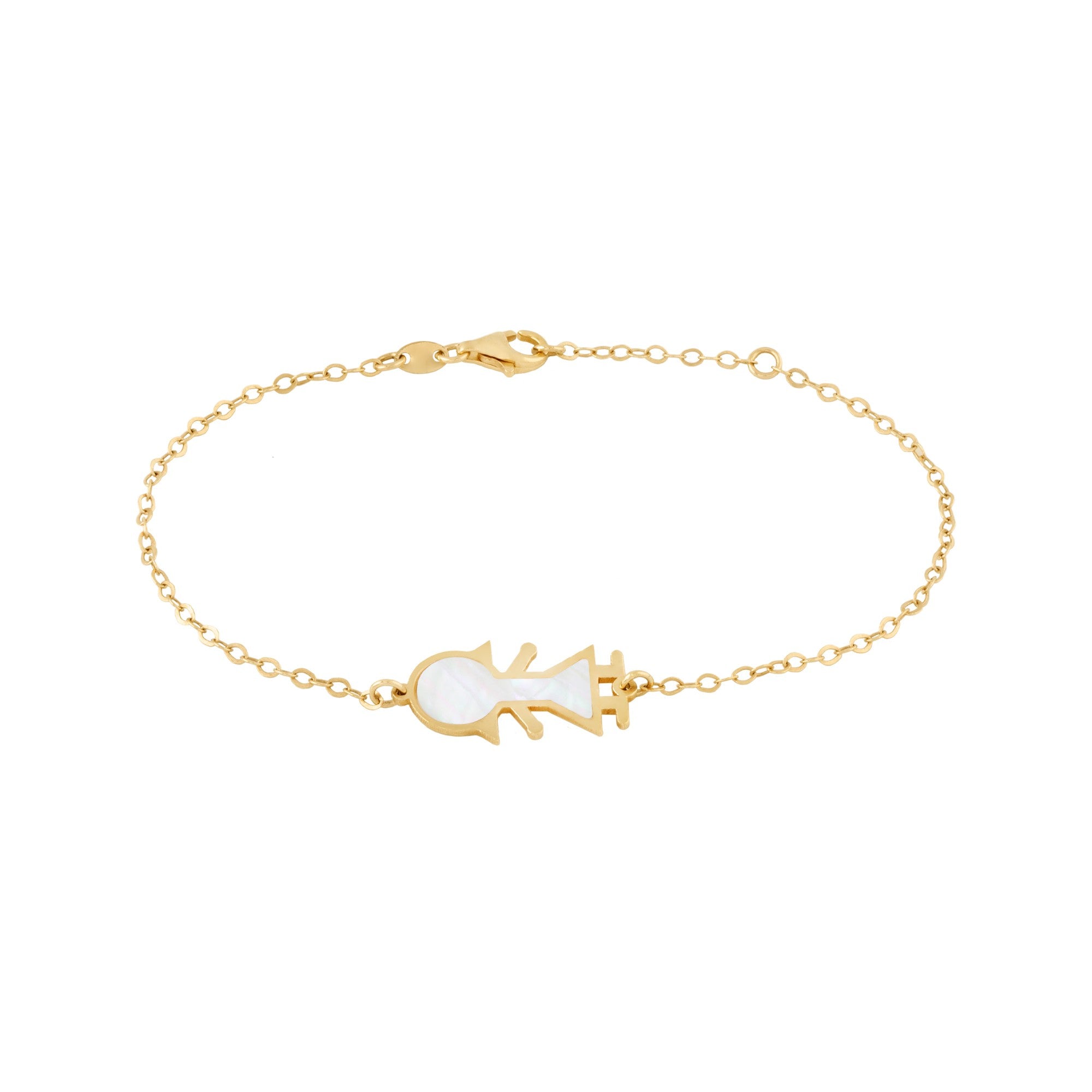 PULSERA NIÑA NÁCAR