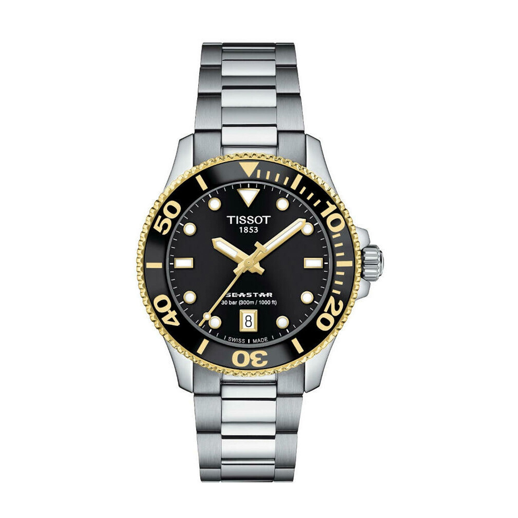 Reloj Tissot Seastar 1000 T1202102105100 Dama