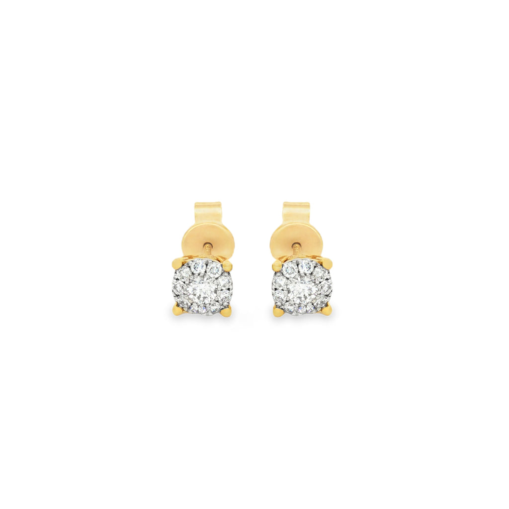 ARETES CON DIAMANTES