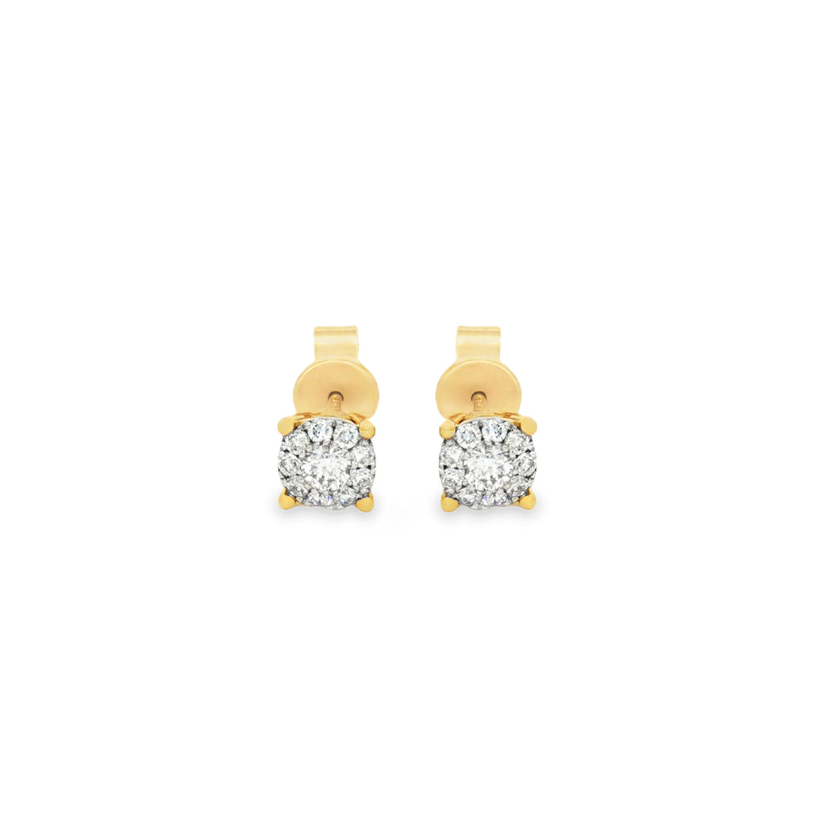 ARETES CON DIAMANTES