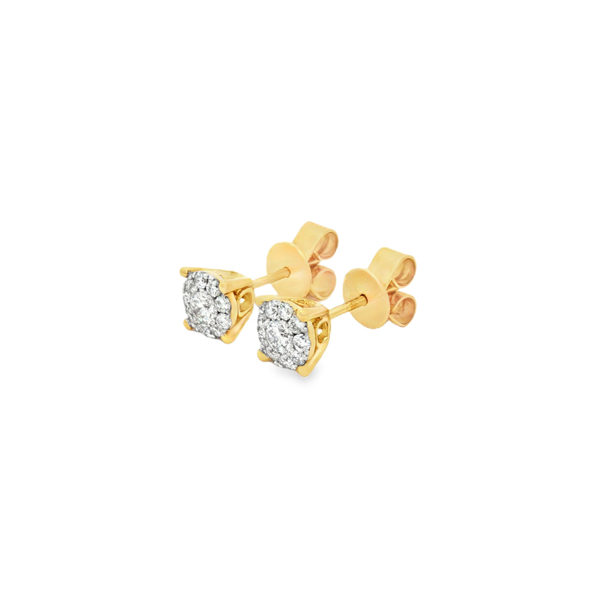 ARETES CON DIAMANTES