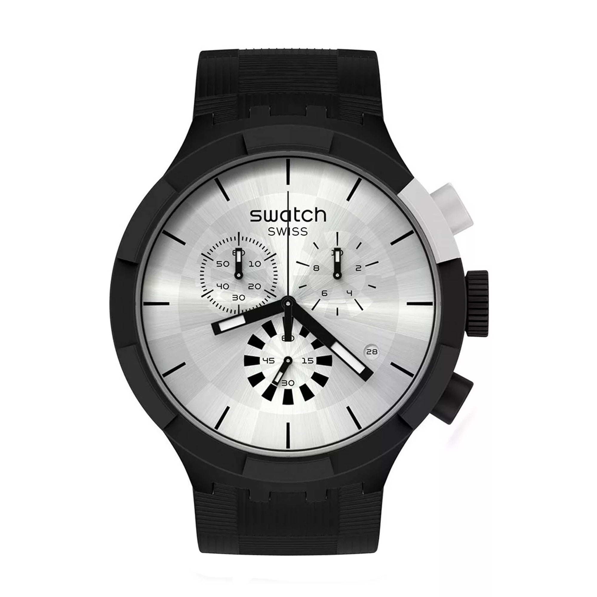 Reloj Swatch Chequered Silver SB02B404 Caballero