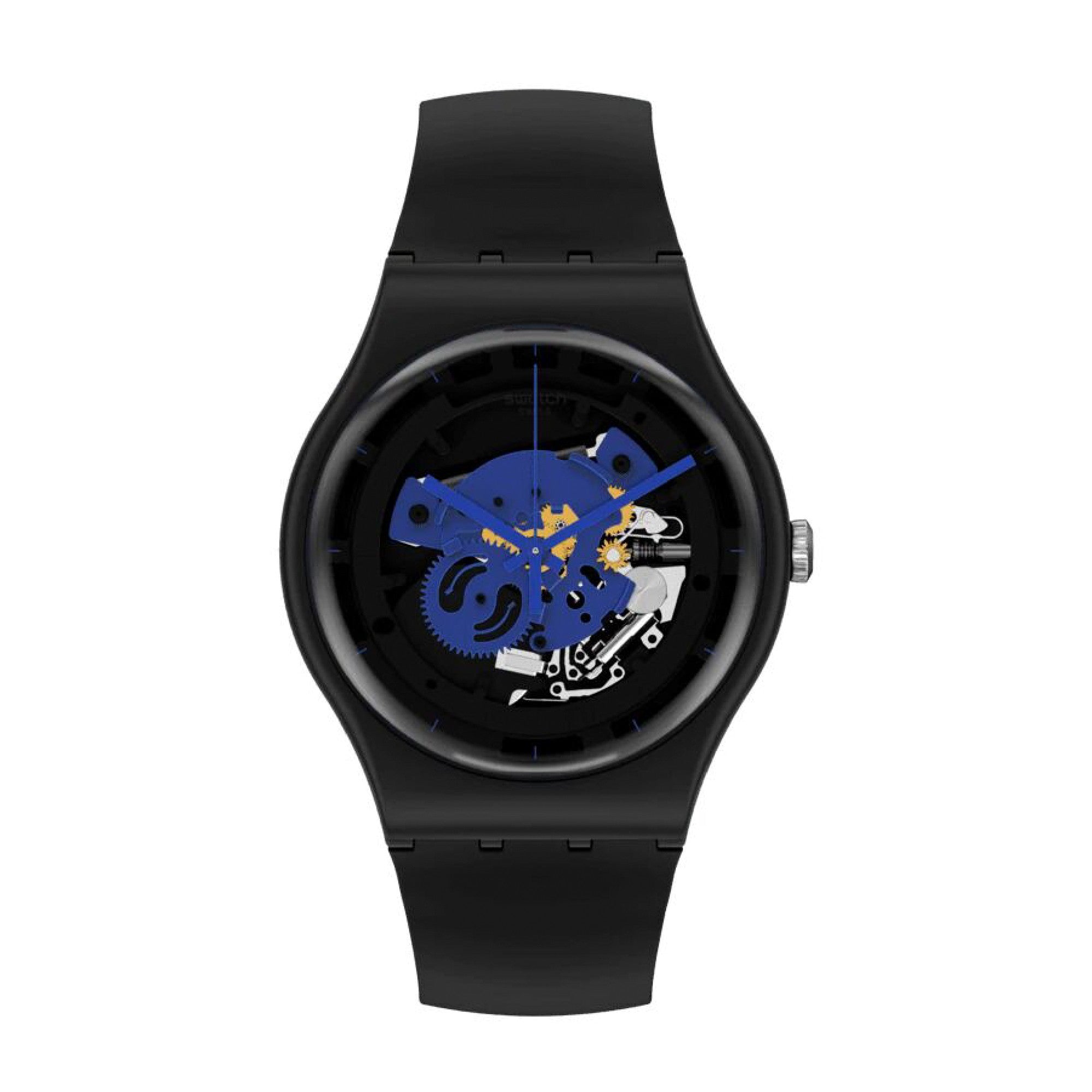 Reloj Swatch Time To Blue Big SO32B109 Unisex