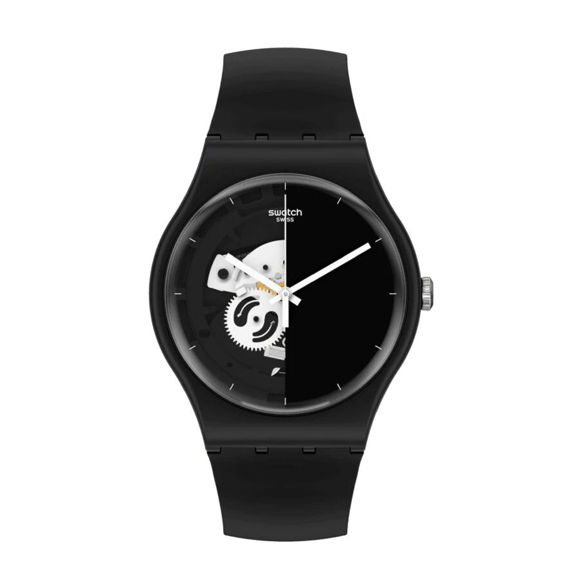 Reloj Swatch Live Time Black SO32B107 Unisex
