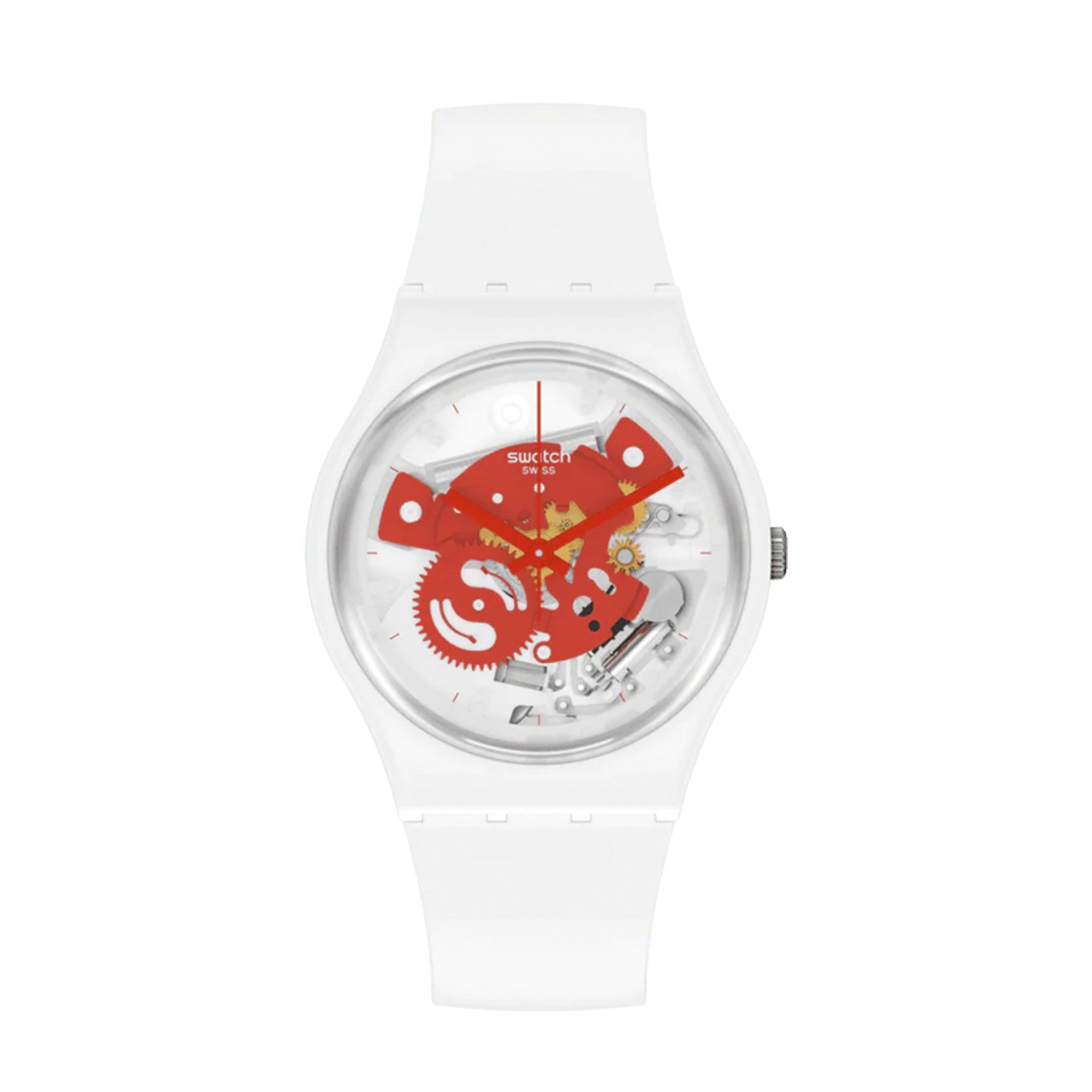 Reloj Swatch Time To Red Small SO31W104 Unisex