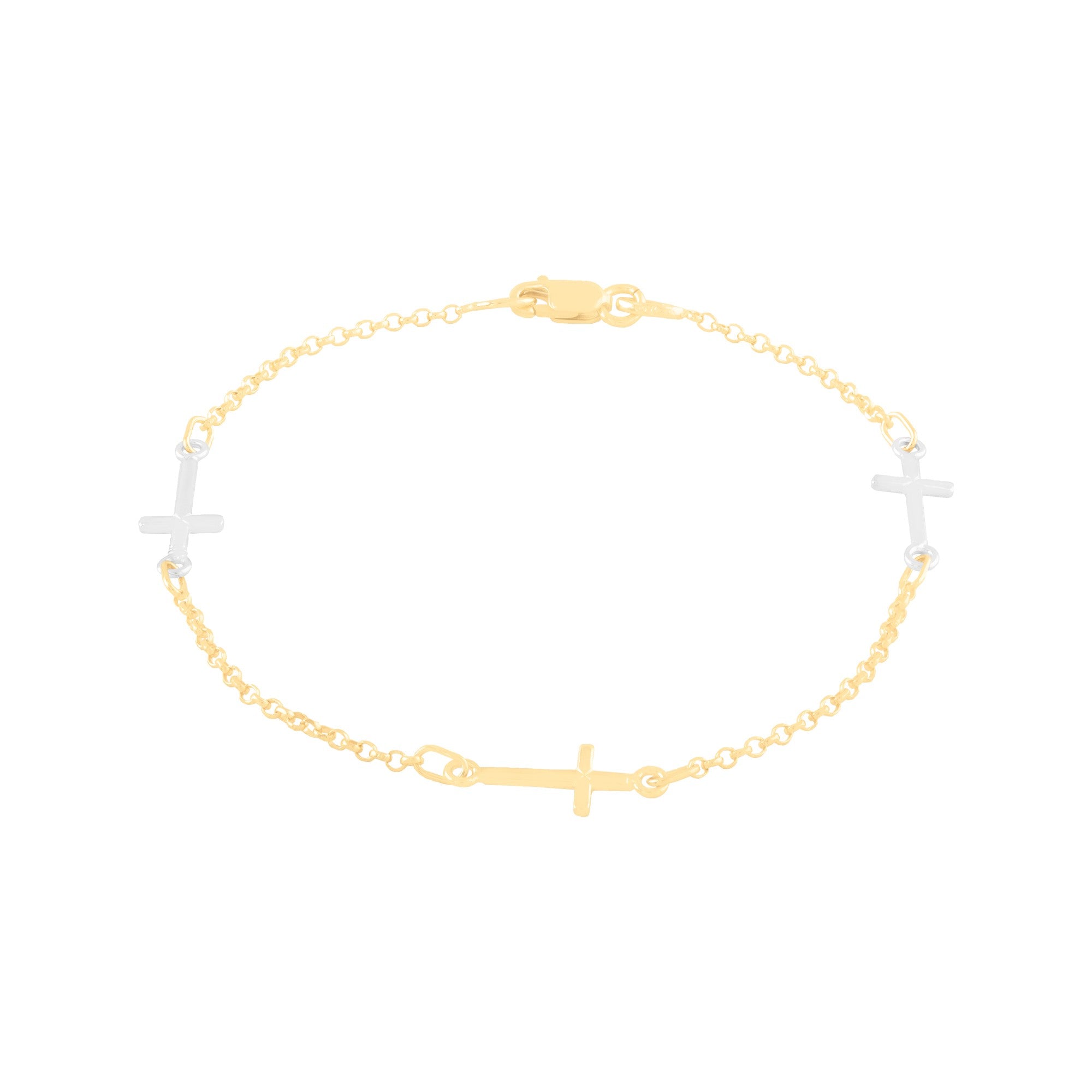 PULSERA CON CRUCES