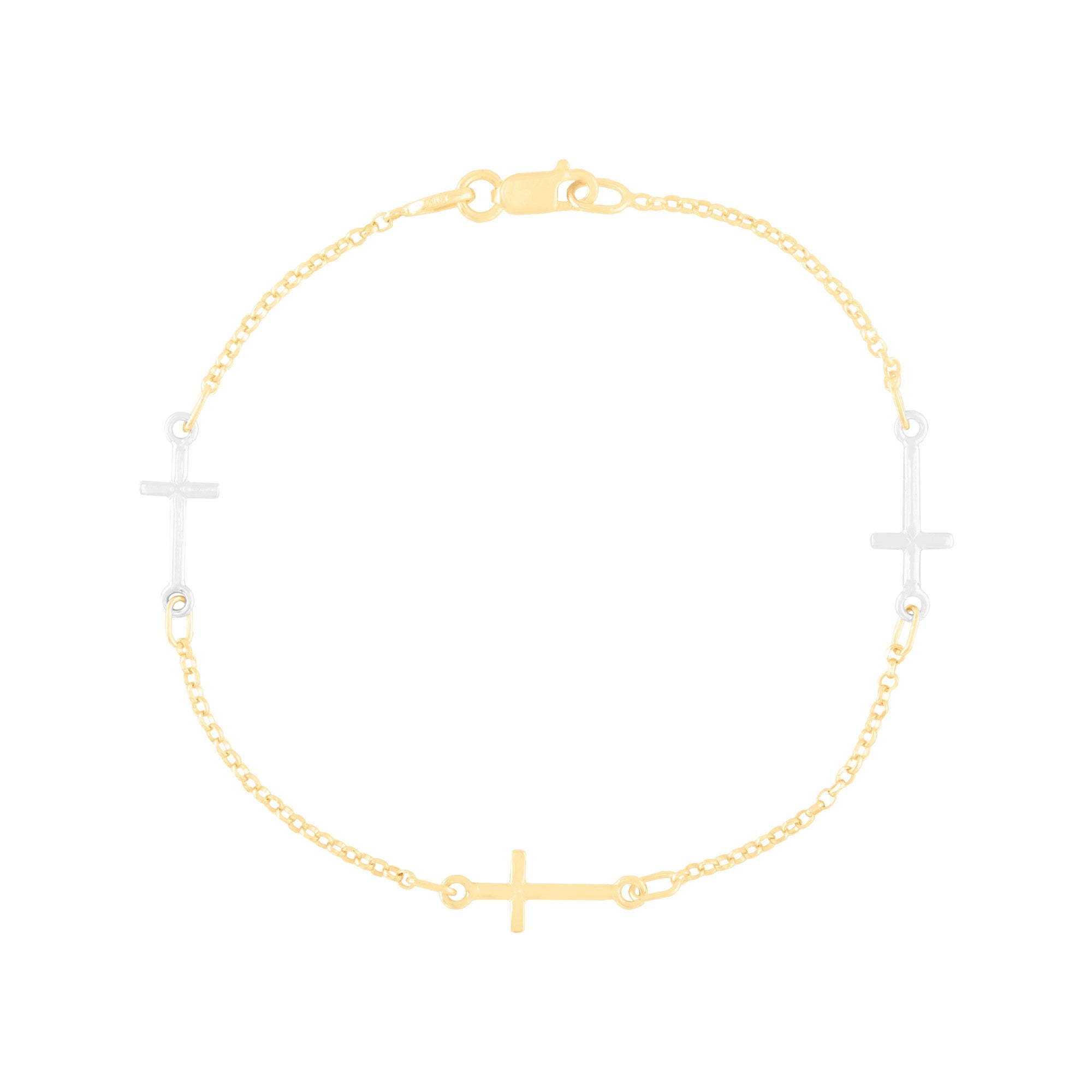 PULSERA CON CRUCES