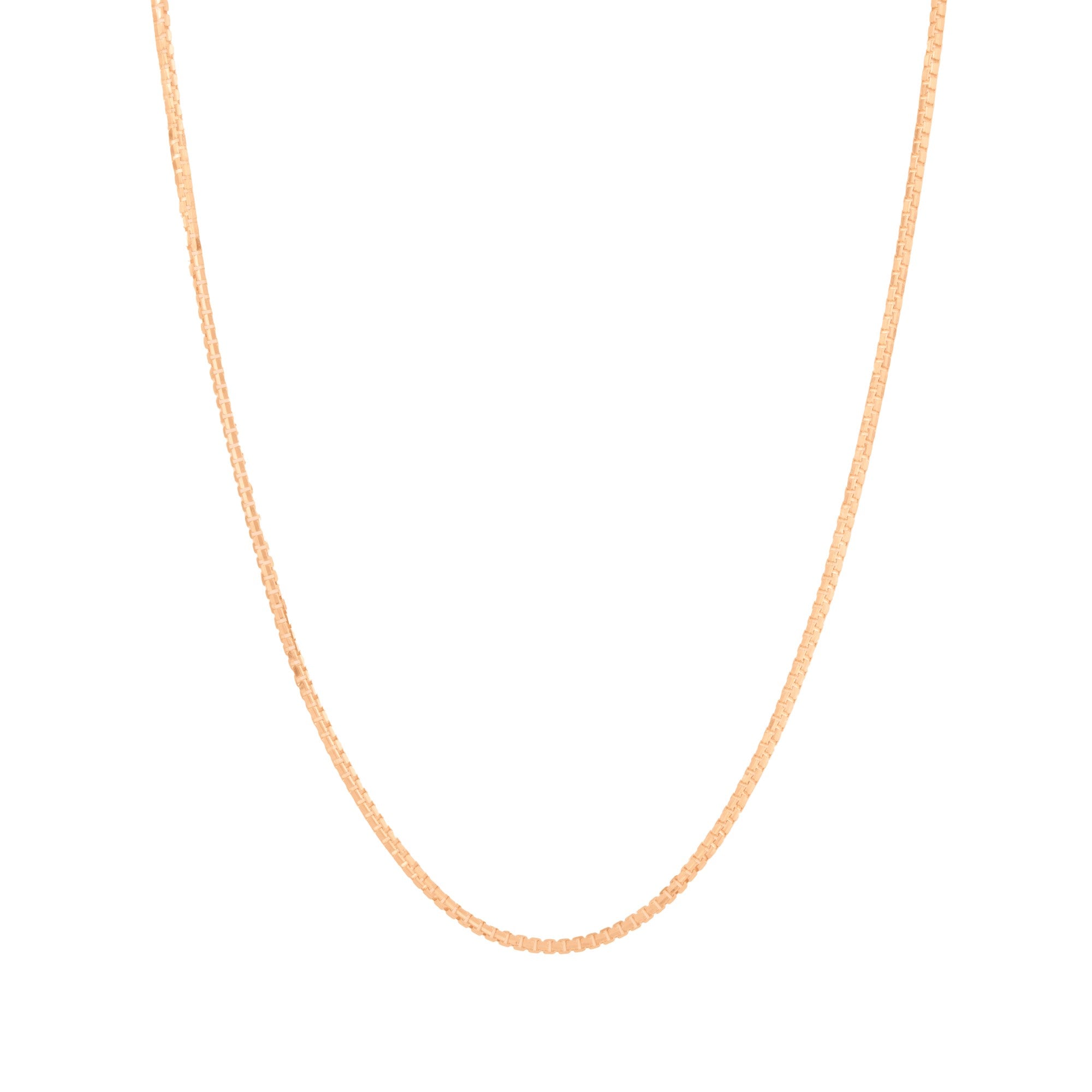 CADENA VENECIANA EN ORO ROSA