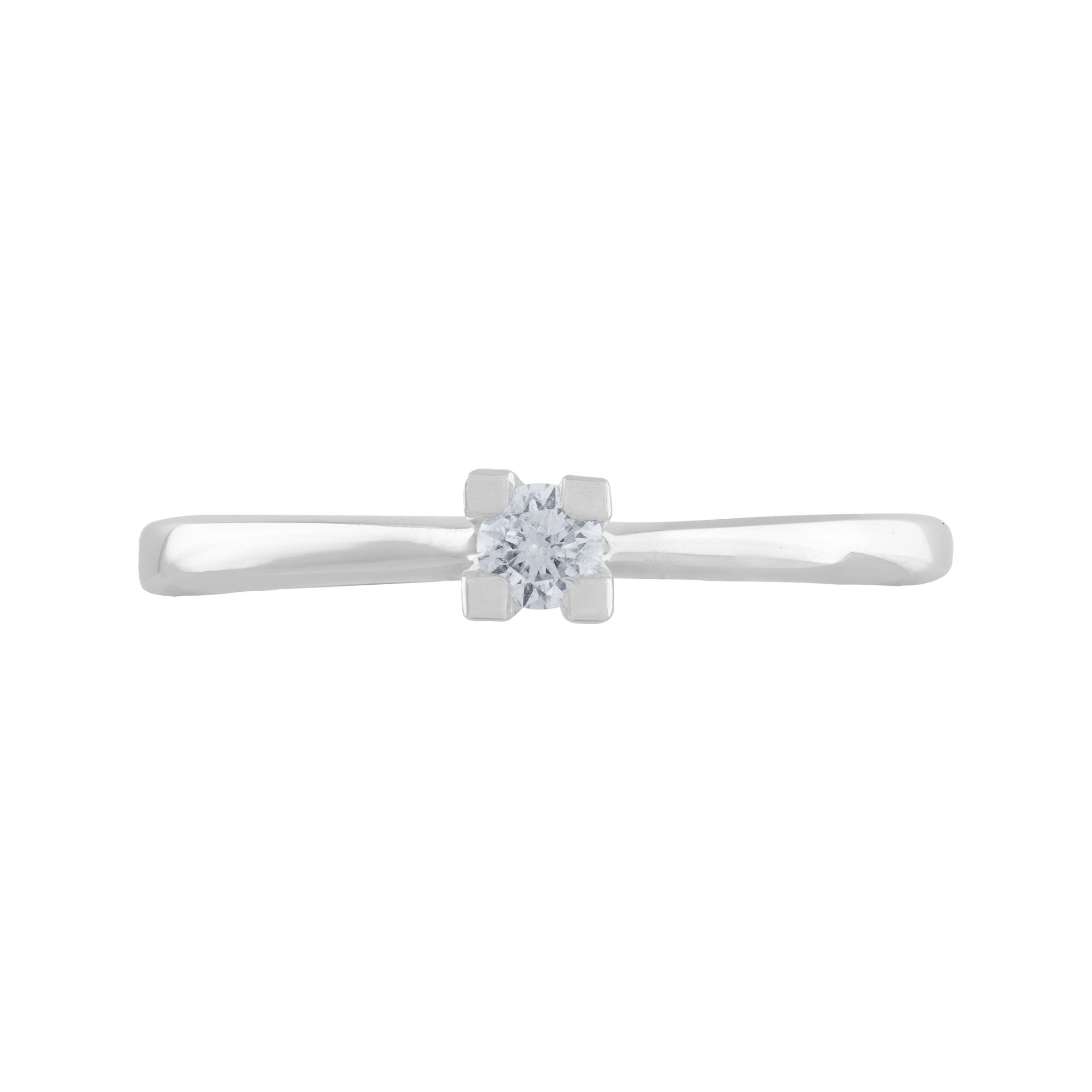ANILLO DE COMPROMISO CON DIAMANTE