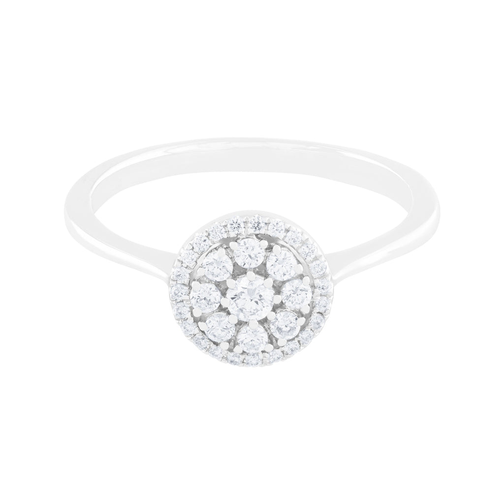 ANILLO DE COMPROMISO CON DIAMANTES
