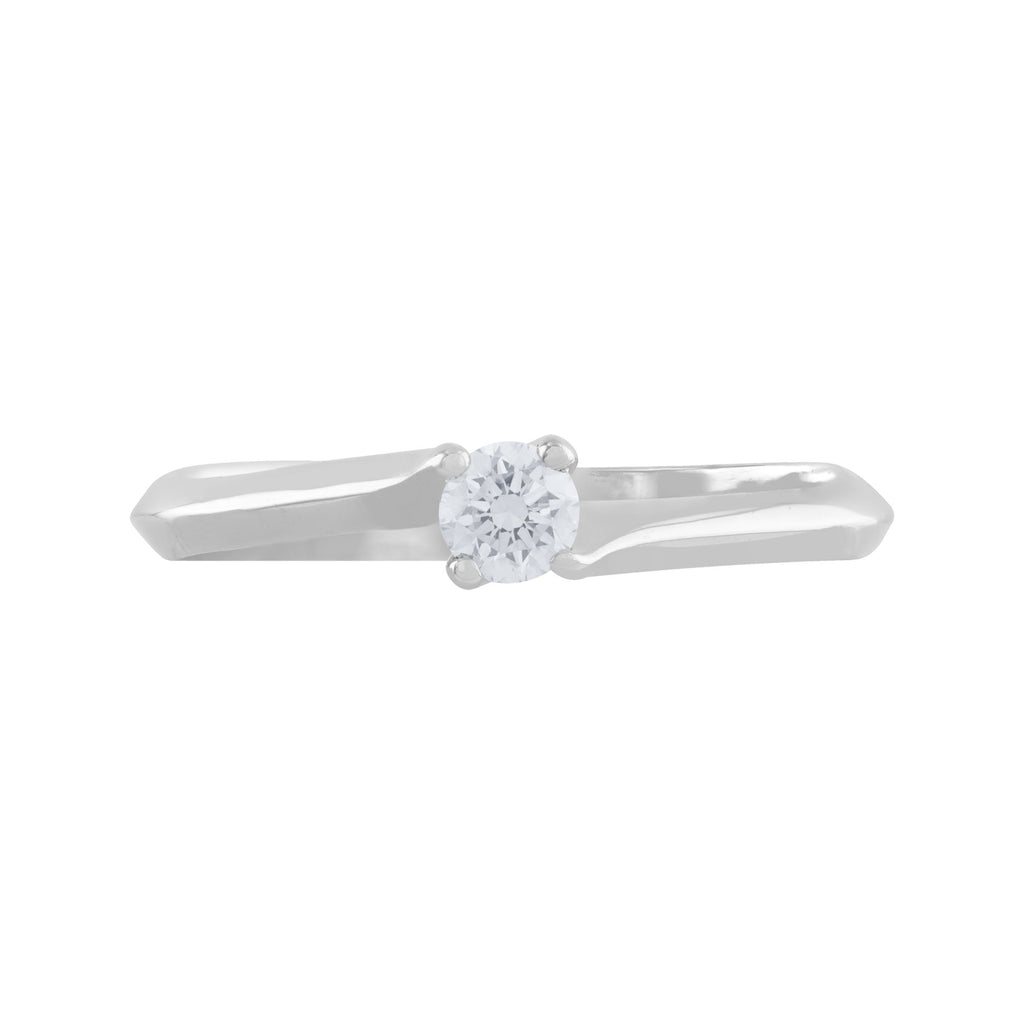 ANILLO SOLITARIO CON DIAMANTE