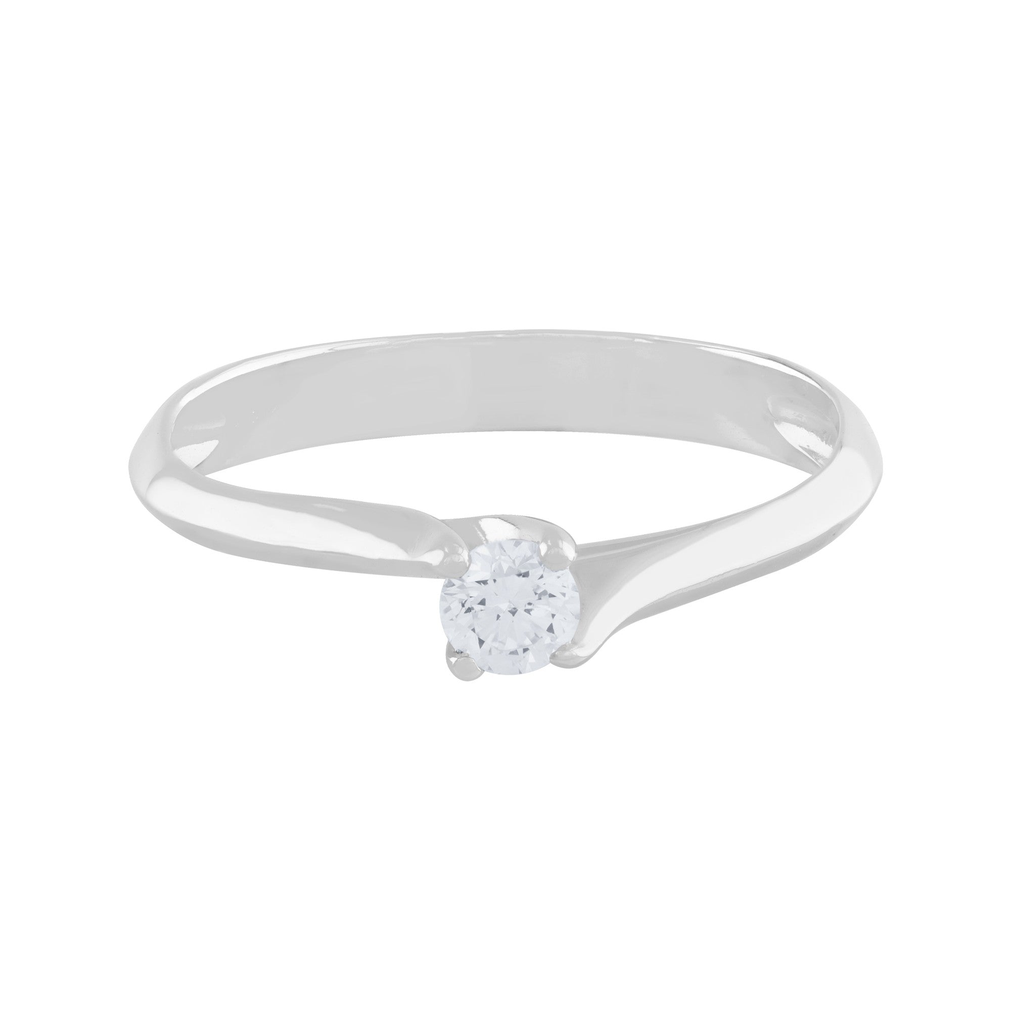ANILLO SOLITARIO CON DIAMANTE