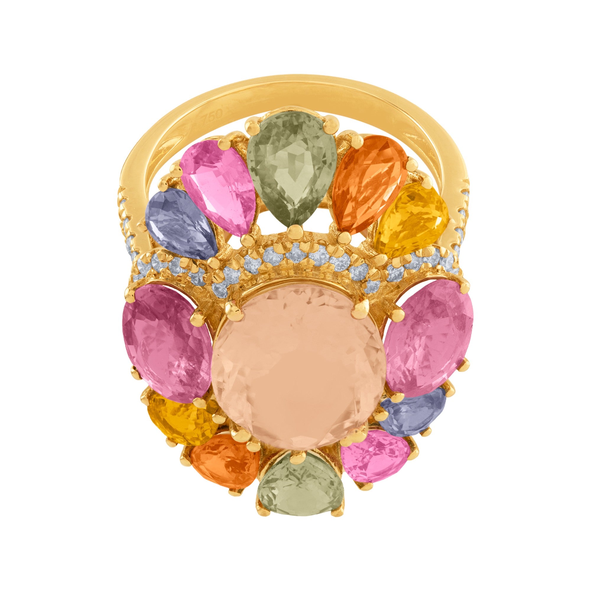 ANILLO FLOR DE COLORES