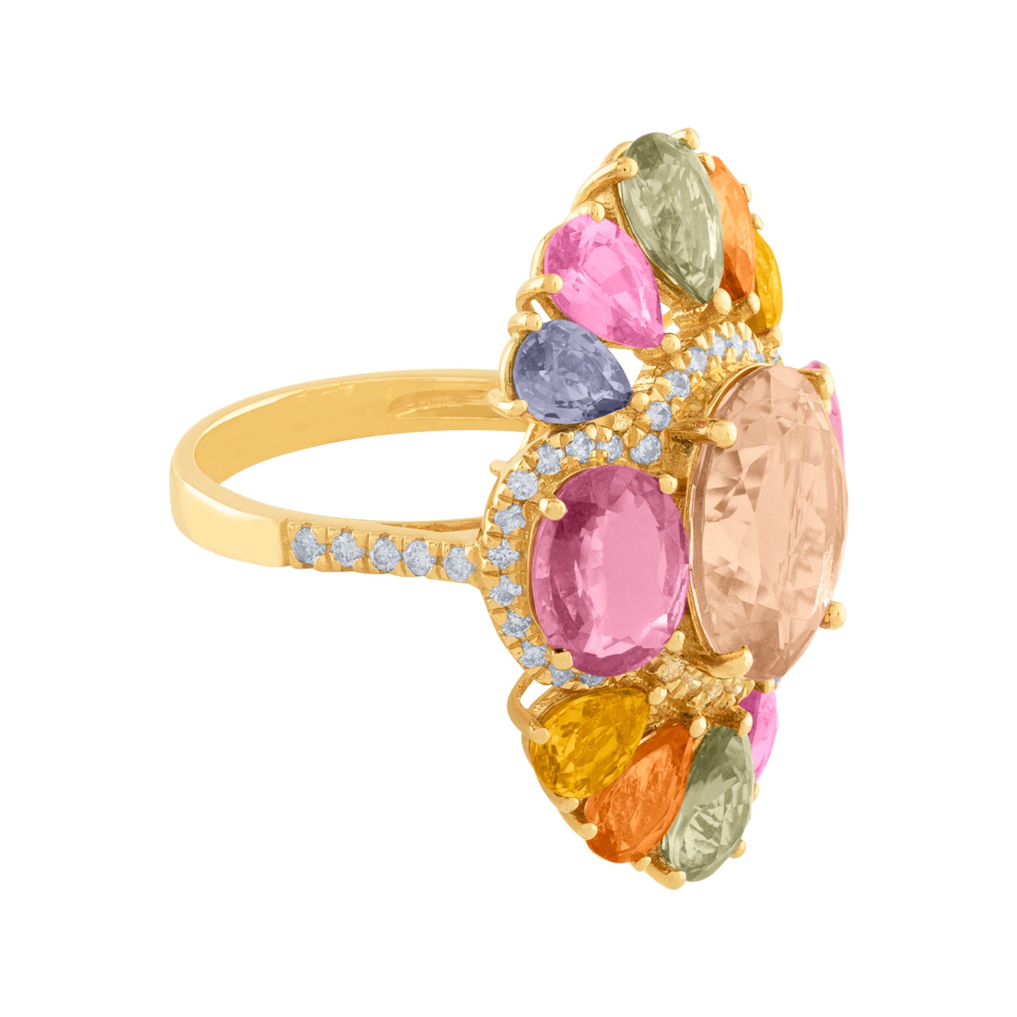 ANILLO FLOR DE COLORES