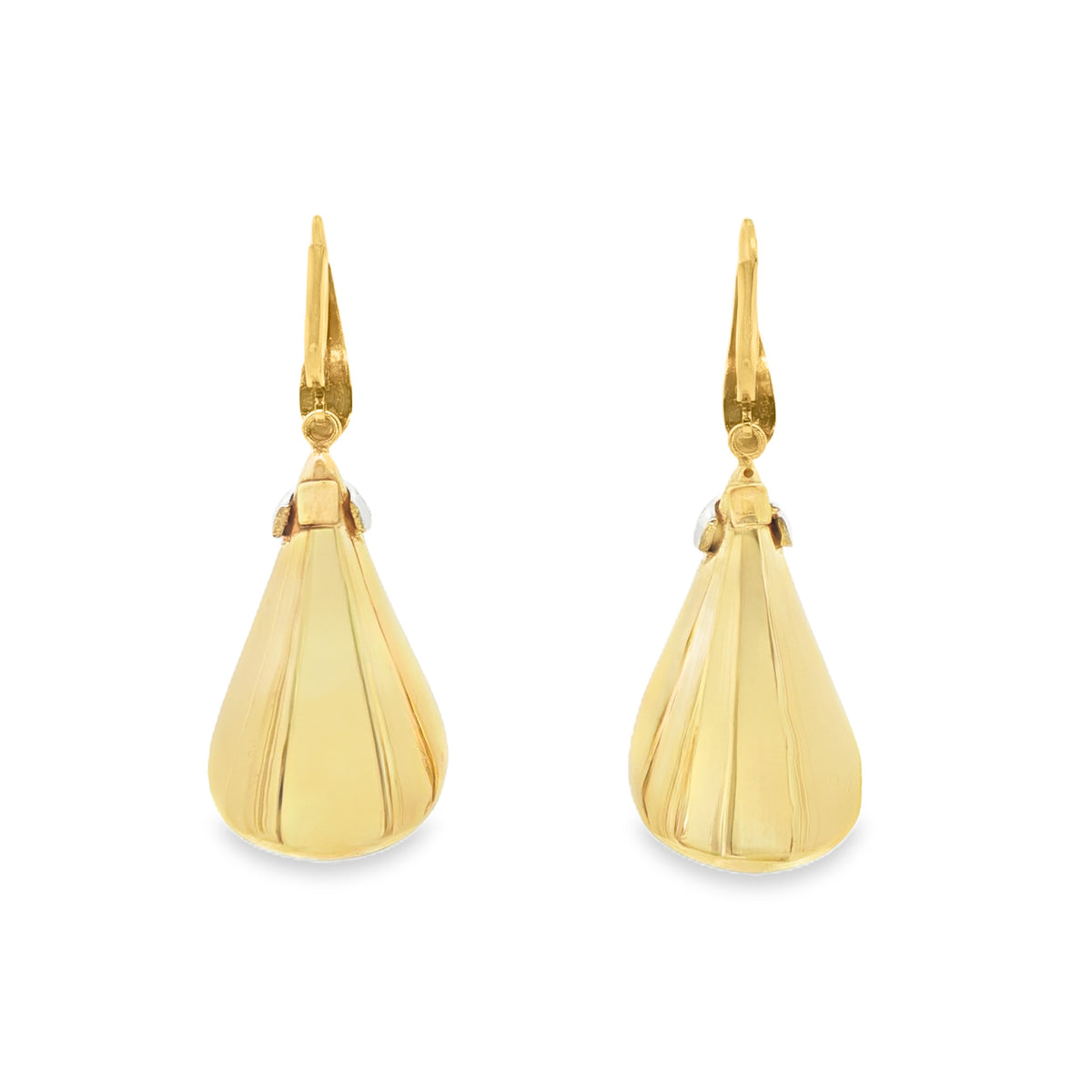 ARETES CARTUCHO CON ZIRCONES