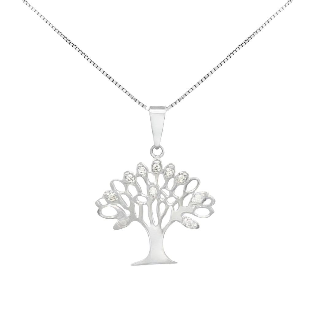 DIJE ÁRBOL DE LA VIDA CON ZIRCONES