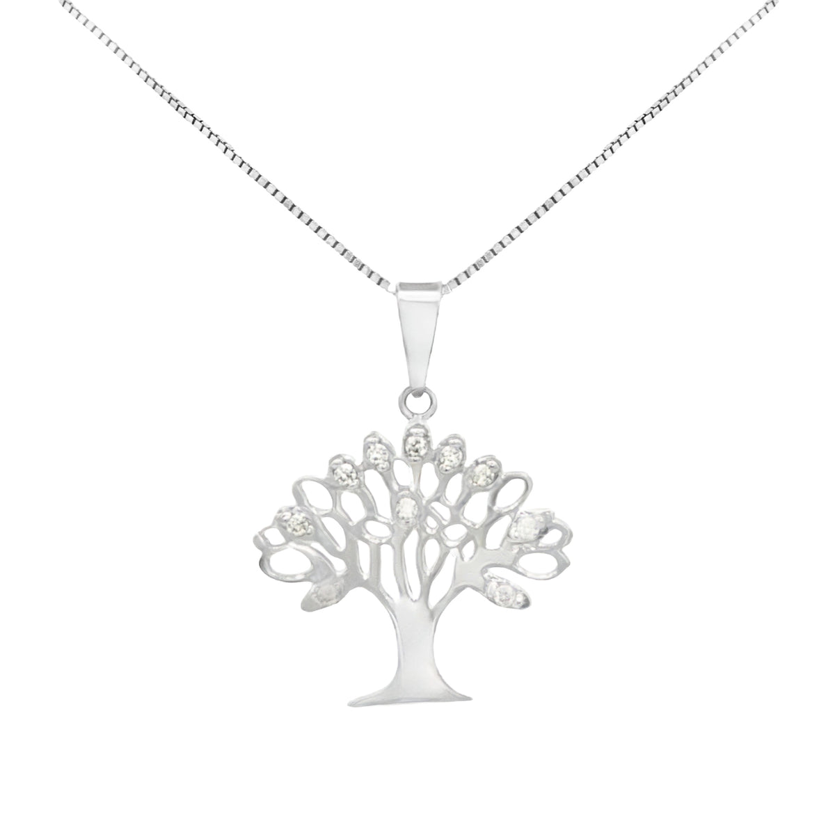 DIJE ÁRBOL DE LA VIDA CON ZIRCONES