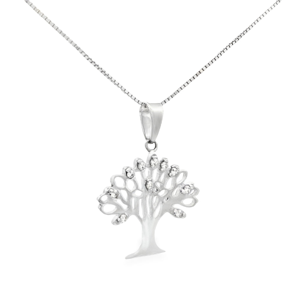 DIJE ÁRBOL DE LA VIDA CON ZIRCONES