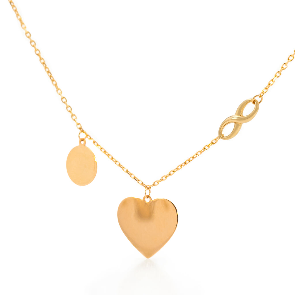 GARGANTILLA CORAZÓN INFINITO